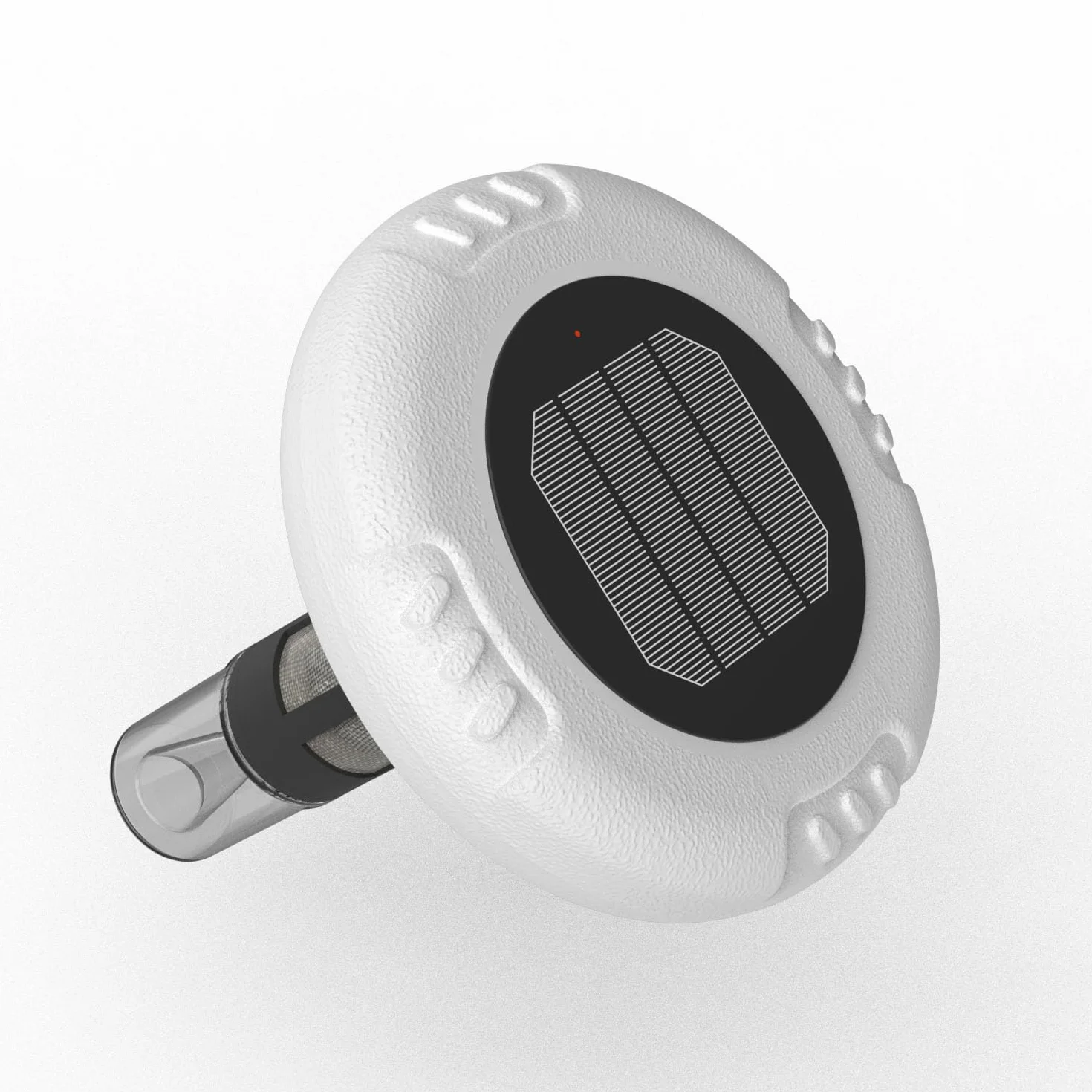 Ionizador solar para piscina: ánodos de cobre autolimpiables, control inteligente e interruptor flotante automático, reduce el 85% de cloro, fácil mantenimiento, para piscinas de hasta