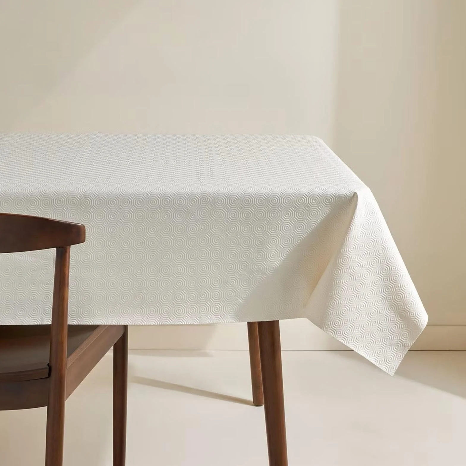 Mantel Muletón 100x110 cm Impermeable, no traspasan líquidos, Protege la Mesa contra Manchas, Golpes y rayaduras - Manteles Muletónes Gruesos Antimanchas Antideslizante