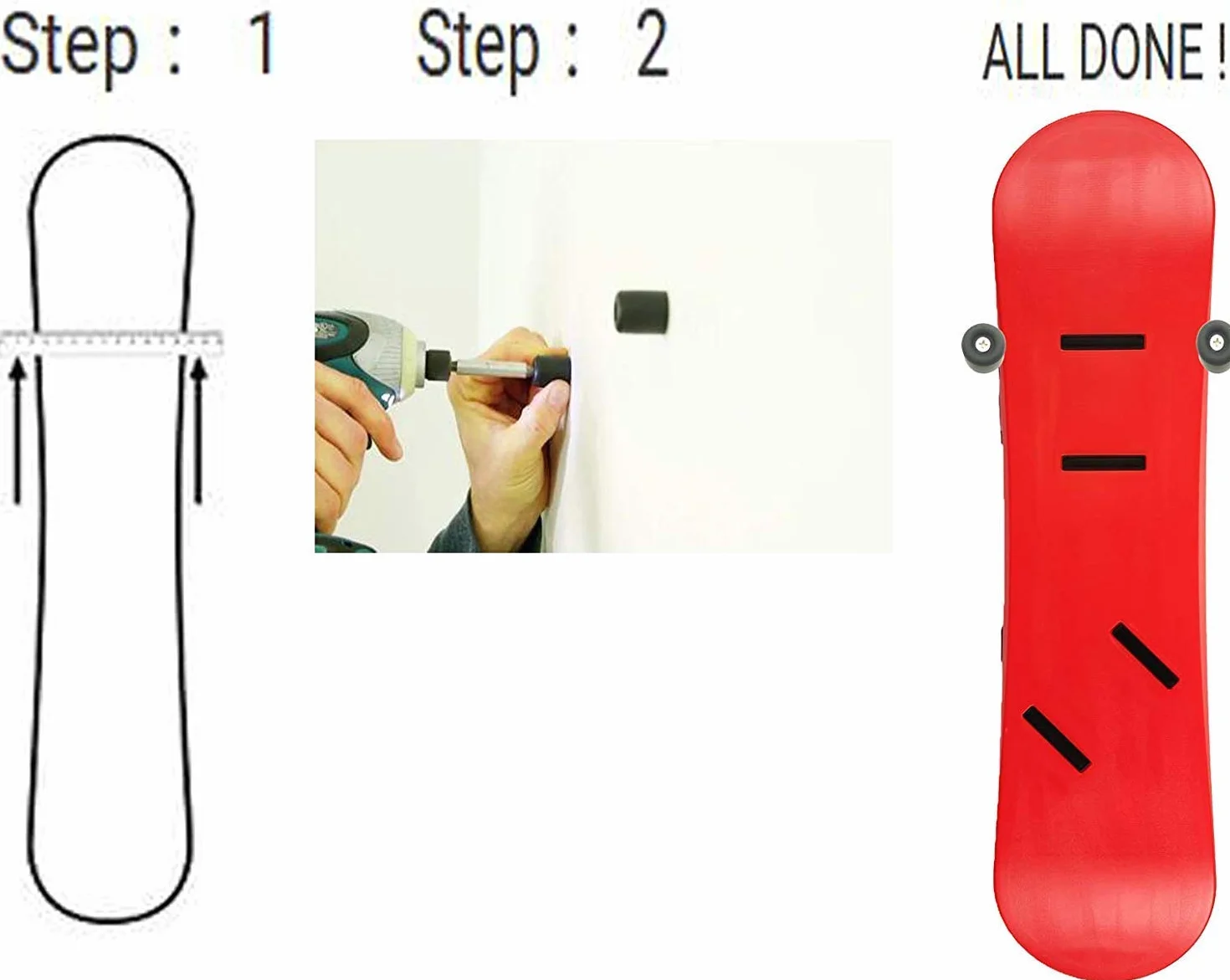 Soporte de pared para tabla de snowboard, almacenamiento para 5 tablas, diseño invisible