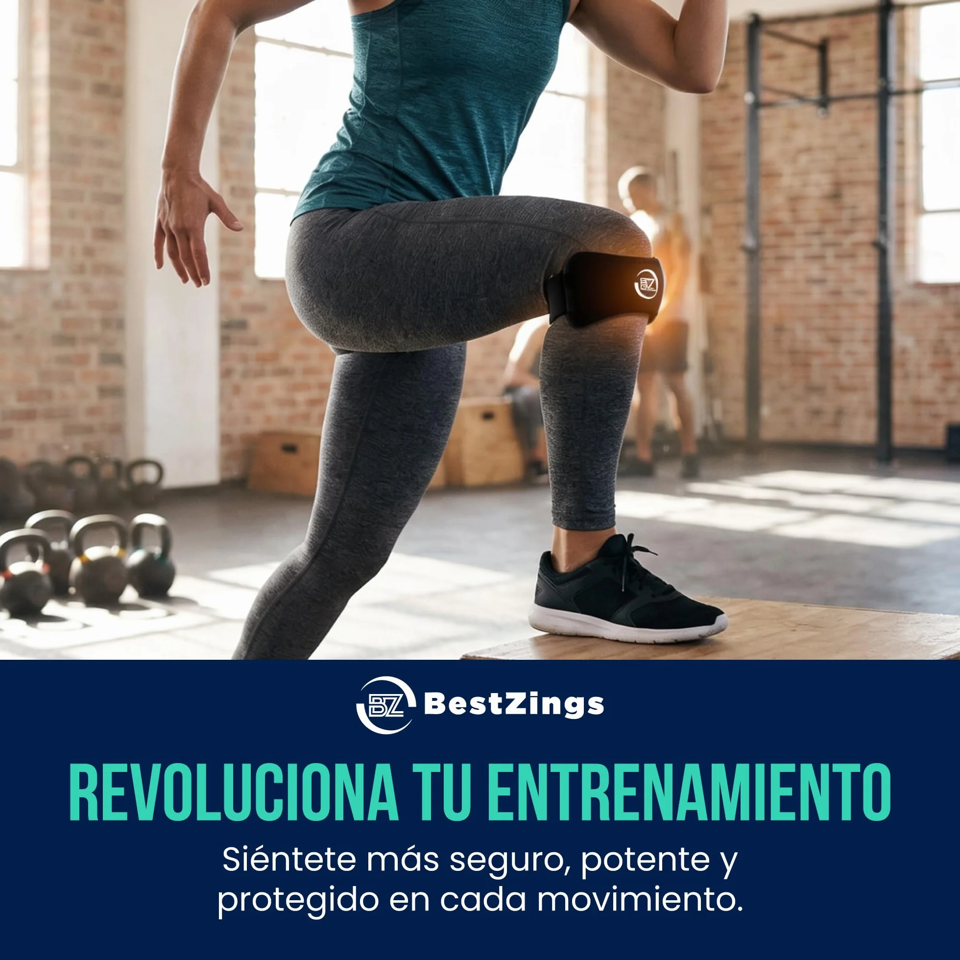 Rodilleras Menisco y Ligamento Pack 2 Negro Ajustable
