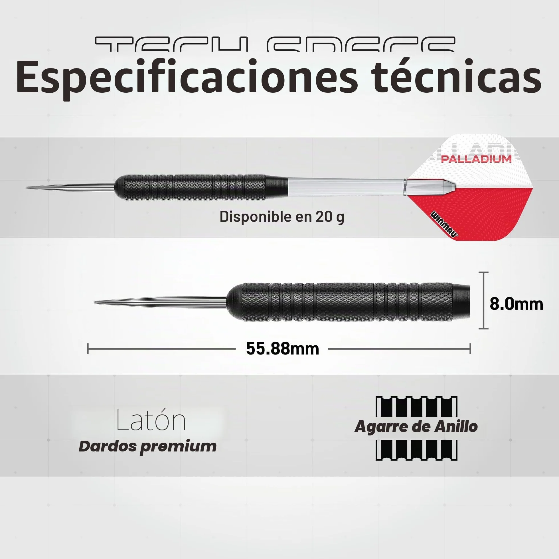 Winmau Diamond Plus Diana de Torneo PDC Sistema de Alambre Ultrafino Sisal de Alta Densidad