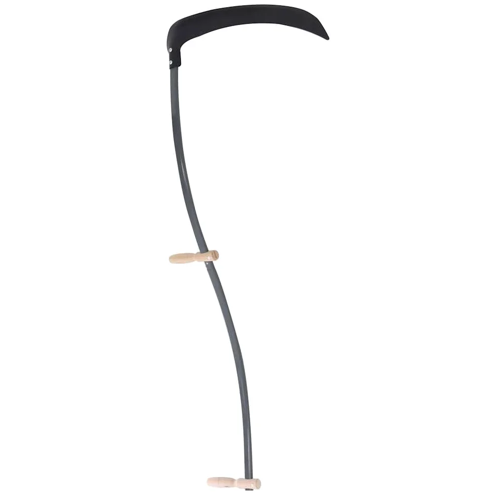 Gecheer Guadaña con Piedra de afilar 145 cm,Guadaña,Multiusos,para jardinería,Ideal para desmalezar
