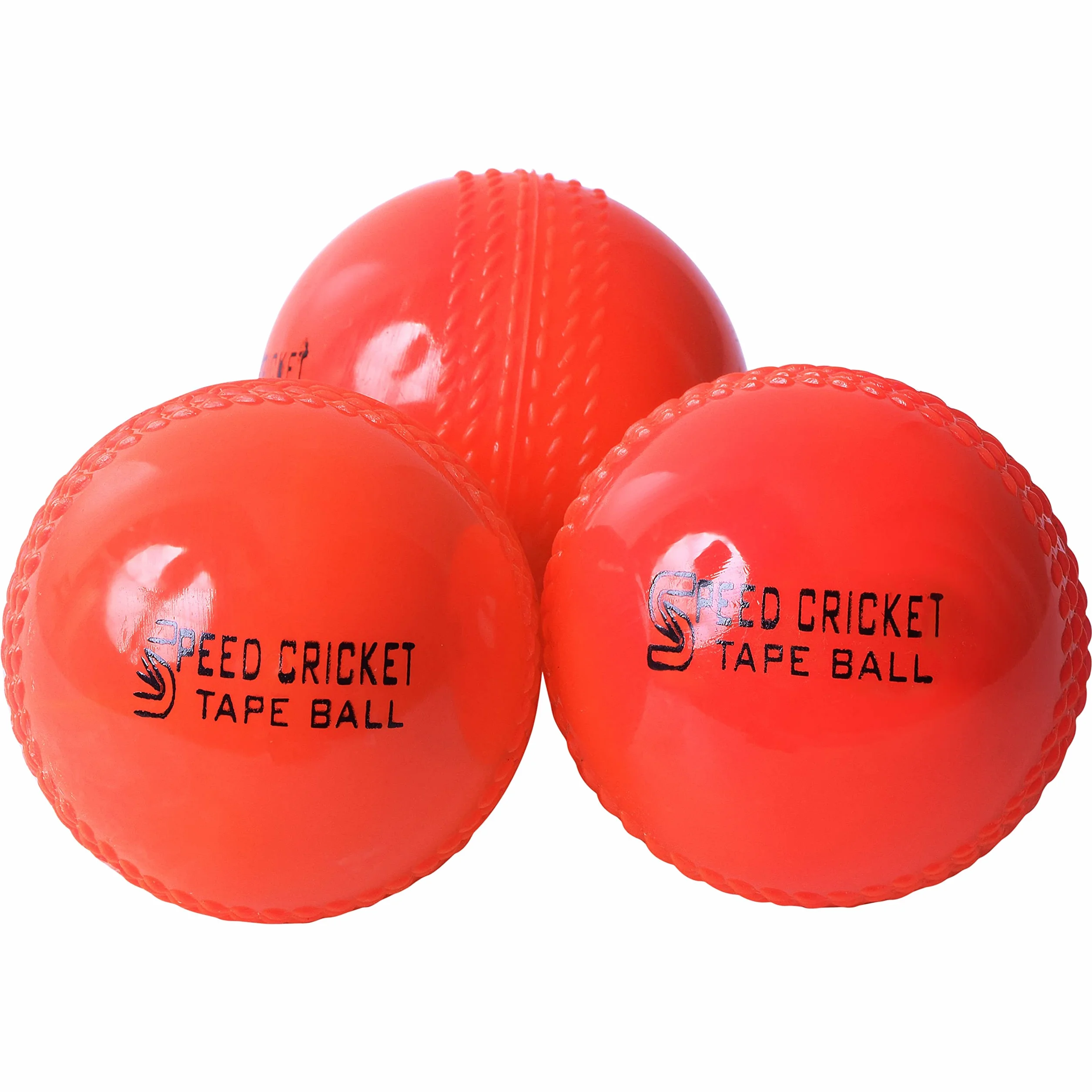 Wind Cricket Ball Entrenamiento 3 Bolas Naranja
