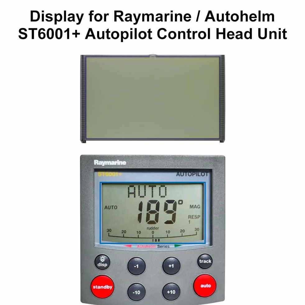 Raymarine Autohelm ST6000+ ST6001+ Pantalla Unidad Control Piloto Automático Repuesto