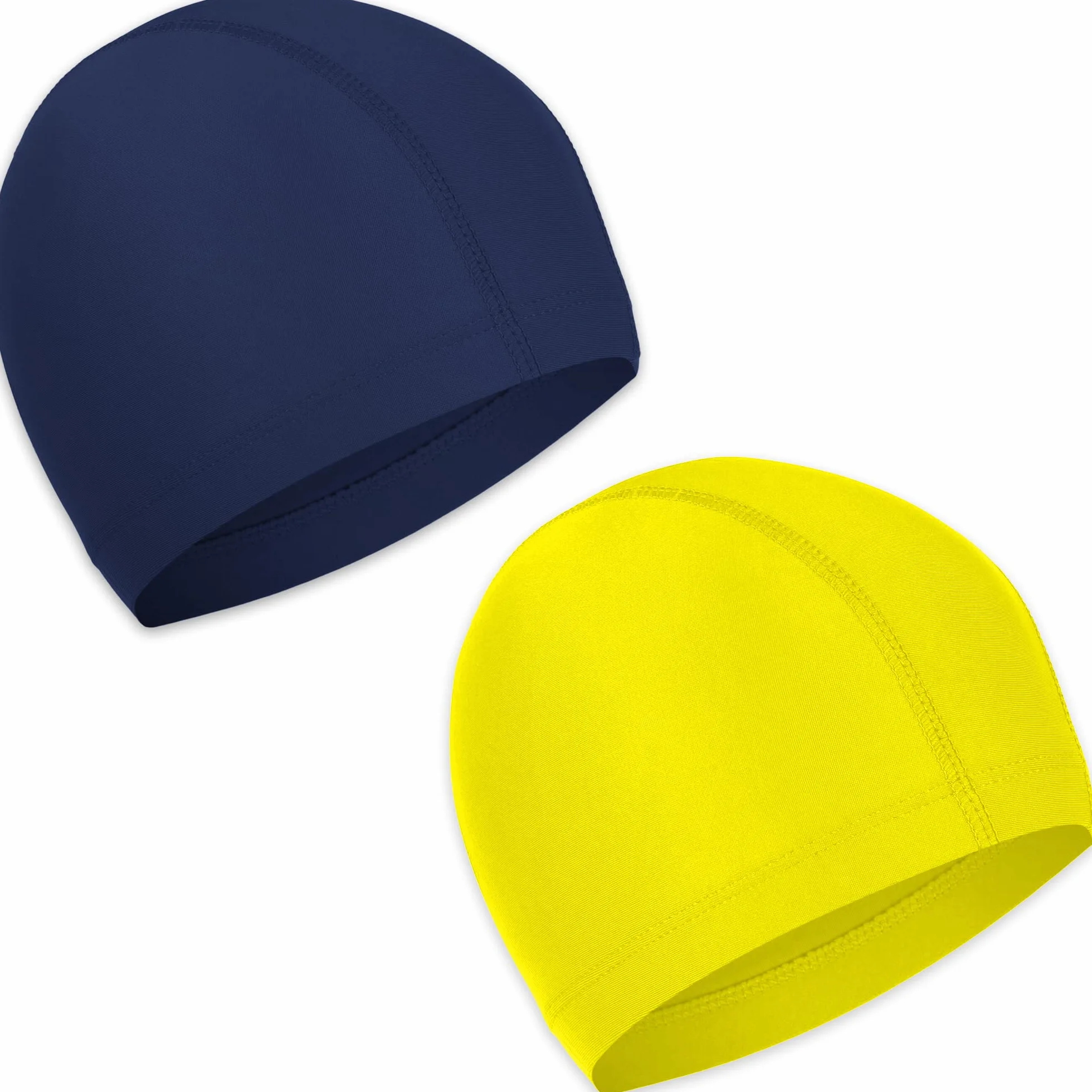 Gorros de natación Unisex elásticos Gorra de Piscina para niños, niñas, Hombres, Mujeres