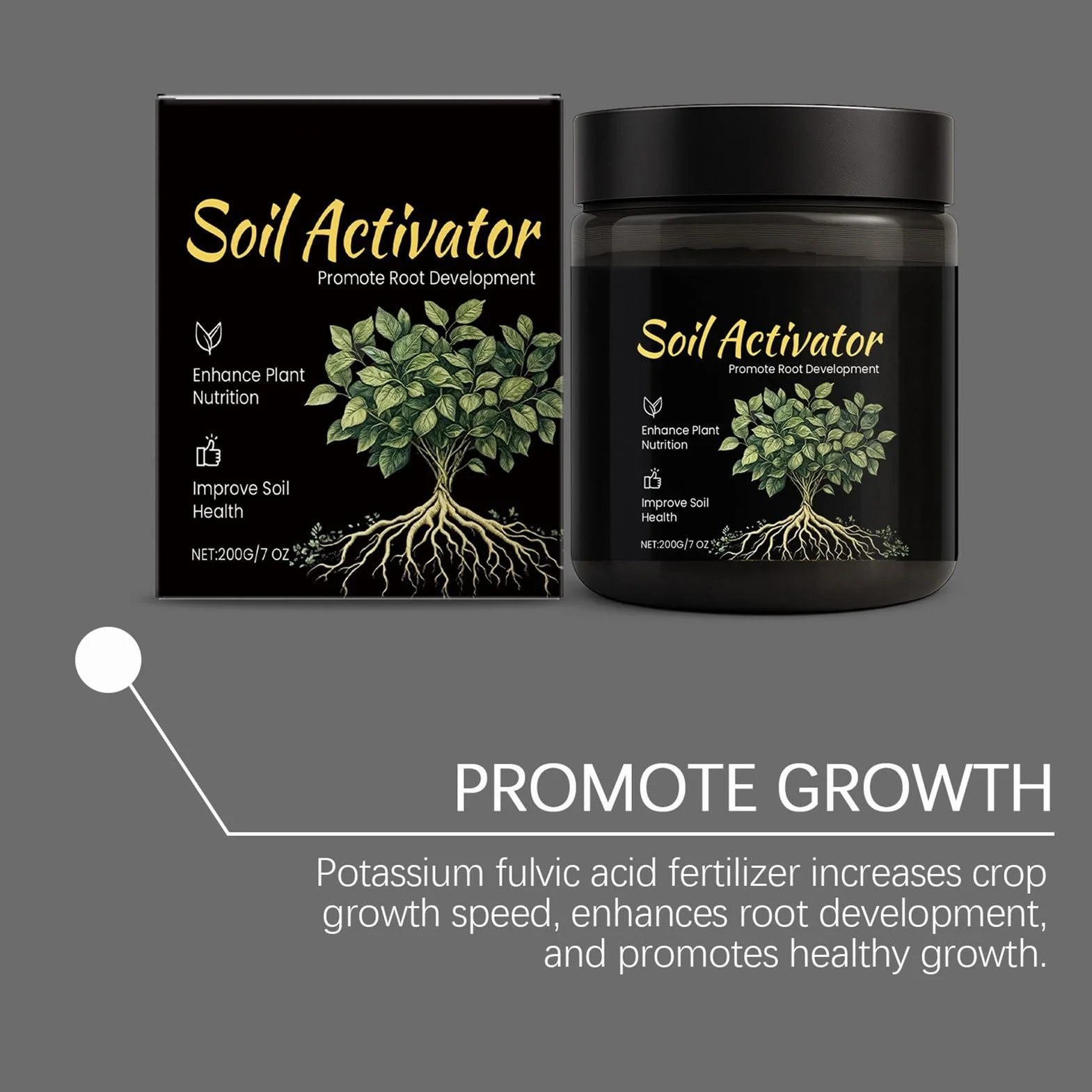 Activador de Suelo,Suave, Seguro y Fácil de Usar para Principiantes,Activador de Suelo para Jardín - para Césped, Patio, Balcón, Terraza, Jardín, y Más
