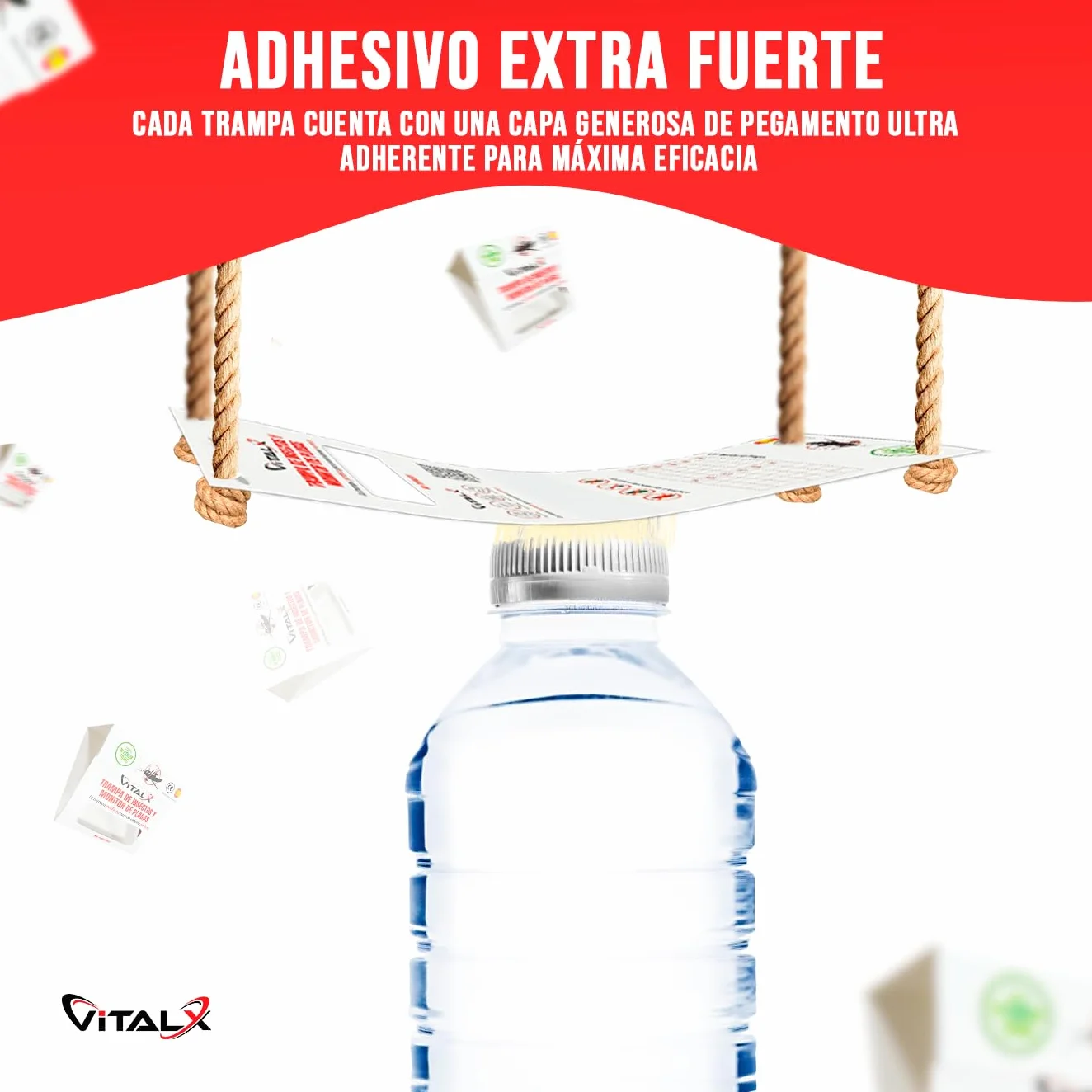 SÚPER Pack de 51 Piezas TRAMPAS CUCARACHAS + Olor a Cereza | Trampa ULTRADHESIVA | Anti Cucarachas | Lo Mejor para Eliminar Cucarachas | Trampa Insectos Profesional | Anti Insectos