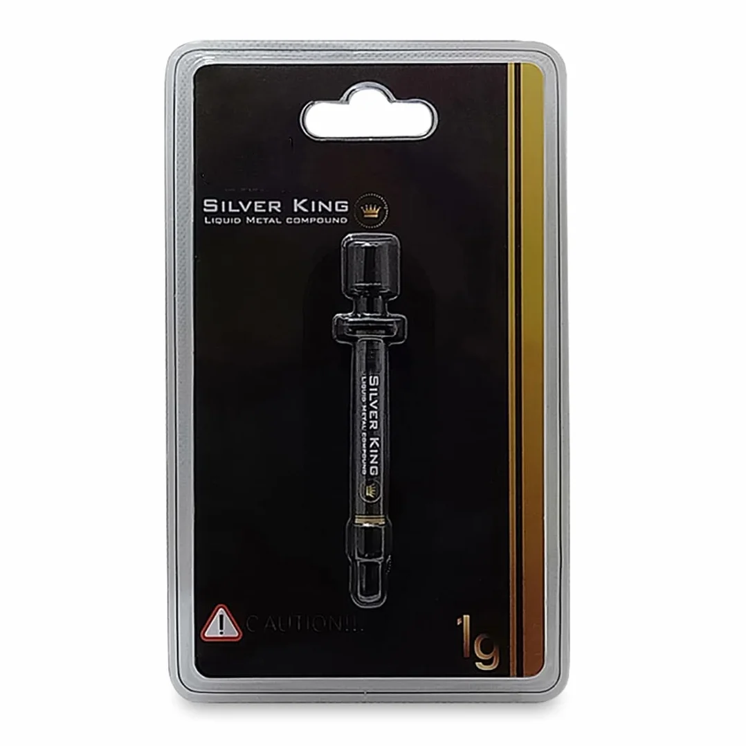 Silver King Pasta térmica de Metal líquido 79 W/MK Alto Rendimiento 1 g