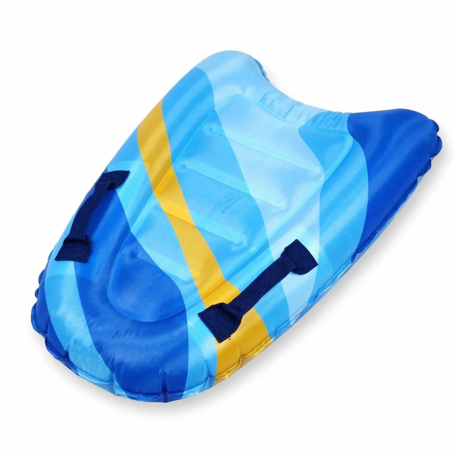 RANJIMA Tabla de bodyboard inflable ligera portátil con asas para surf playa piscina natación