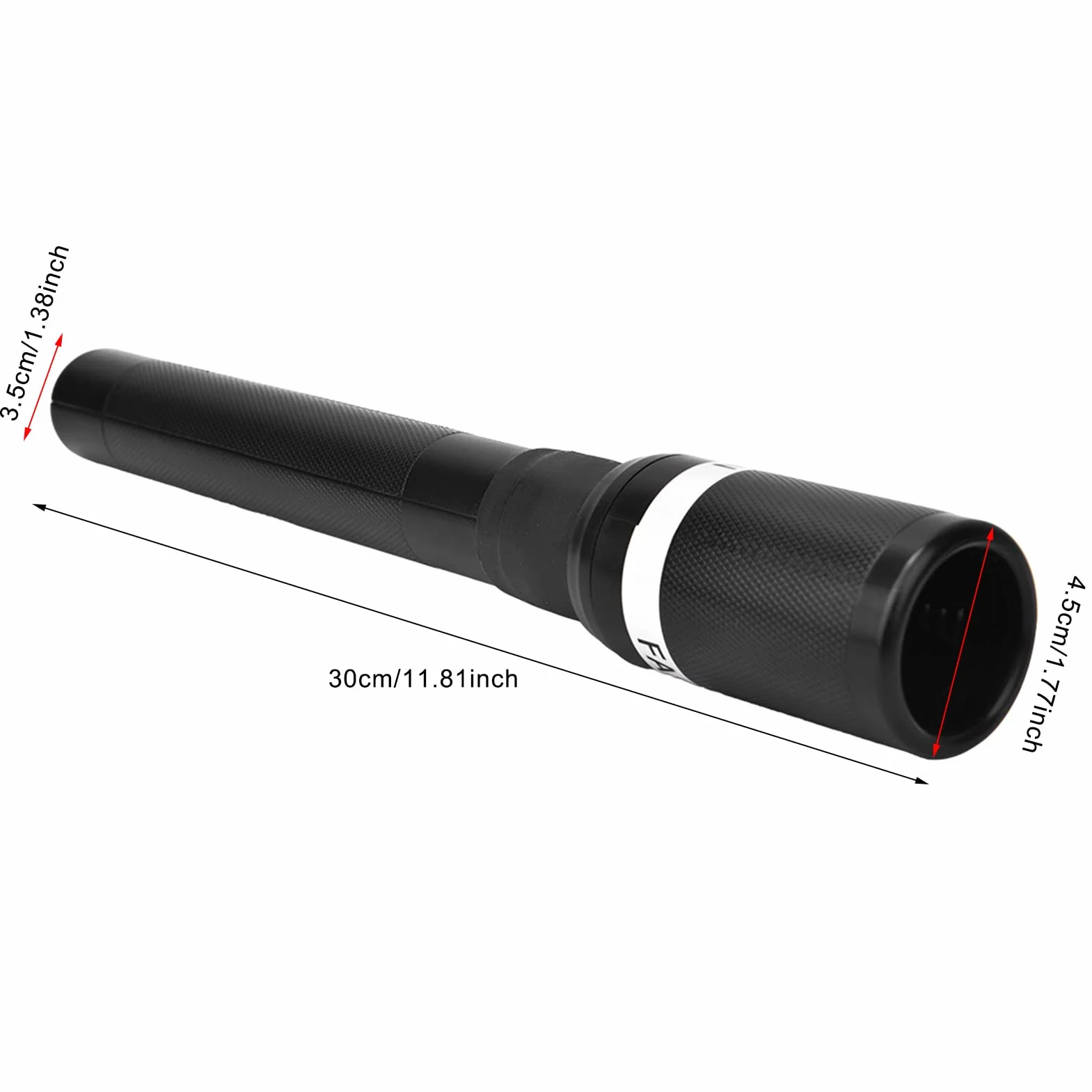 AMONIDA Extensor de Taco de Billar 31,5x4,5x3,2cm Negro Retráctil