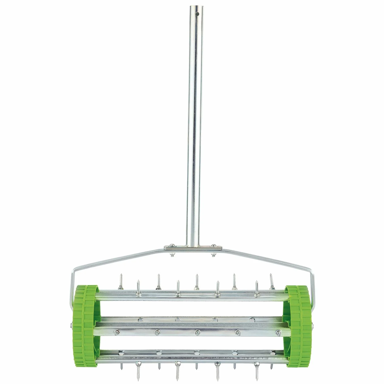 Draper Aireador de césped enrollable con tambor puntiagudo de 450 mm, 83983, para aireación de césped de jardín con púas de 33 mm, 1 unidad
