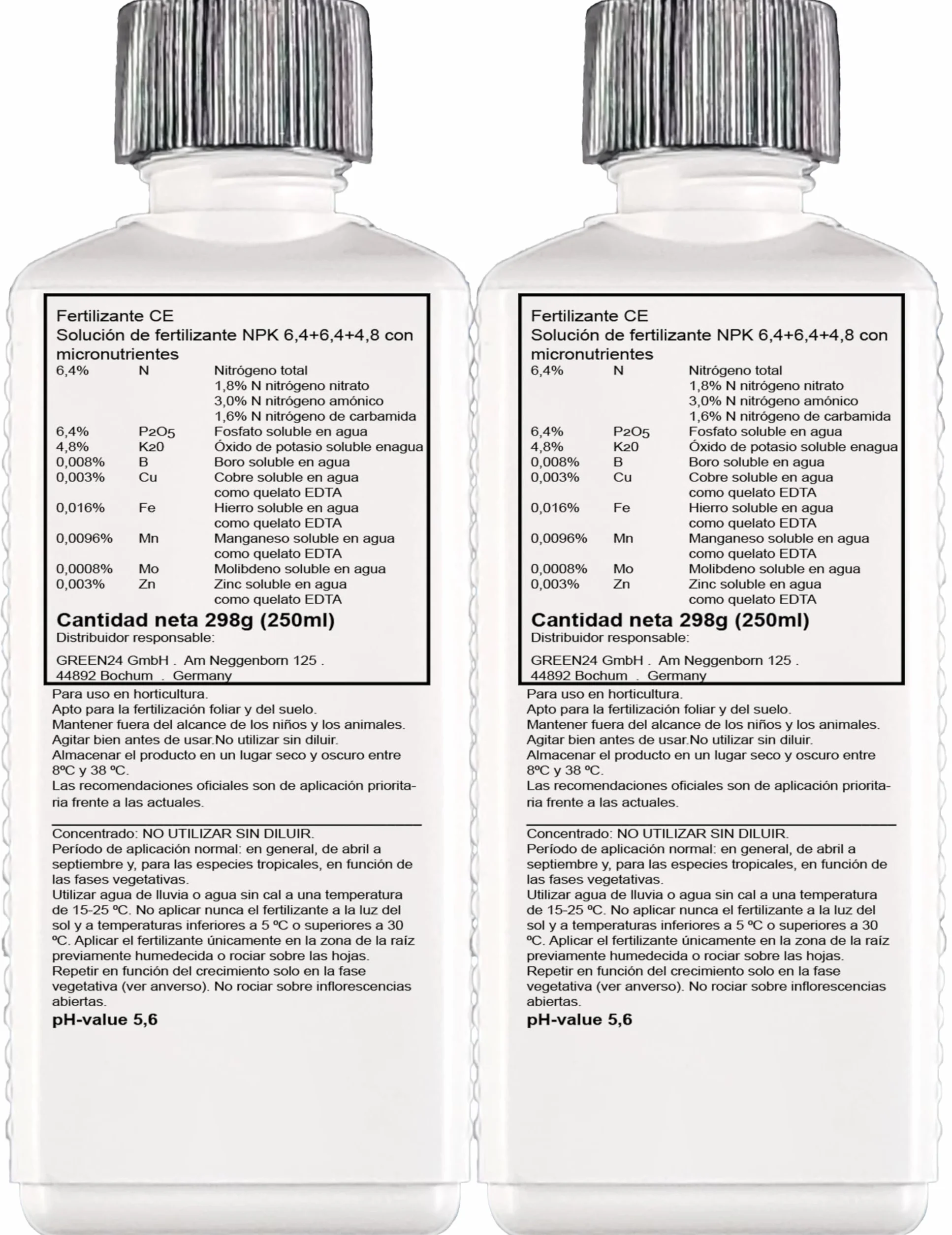 Fertilizante NPK de alta tecnología para árboles en flor, magnolias, tulipanes, campanillas, trompetas, cerezos ornamentales, cornejos en flor, etc. (500ml)