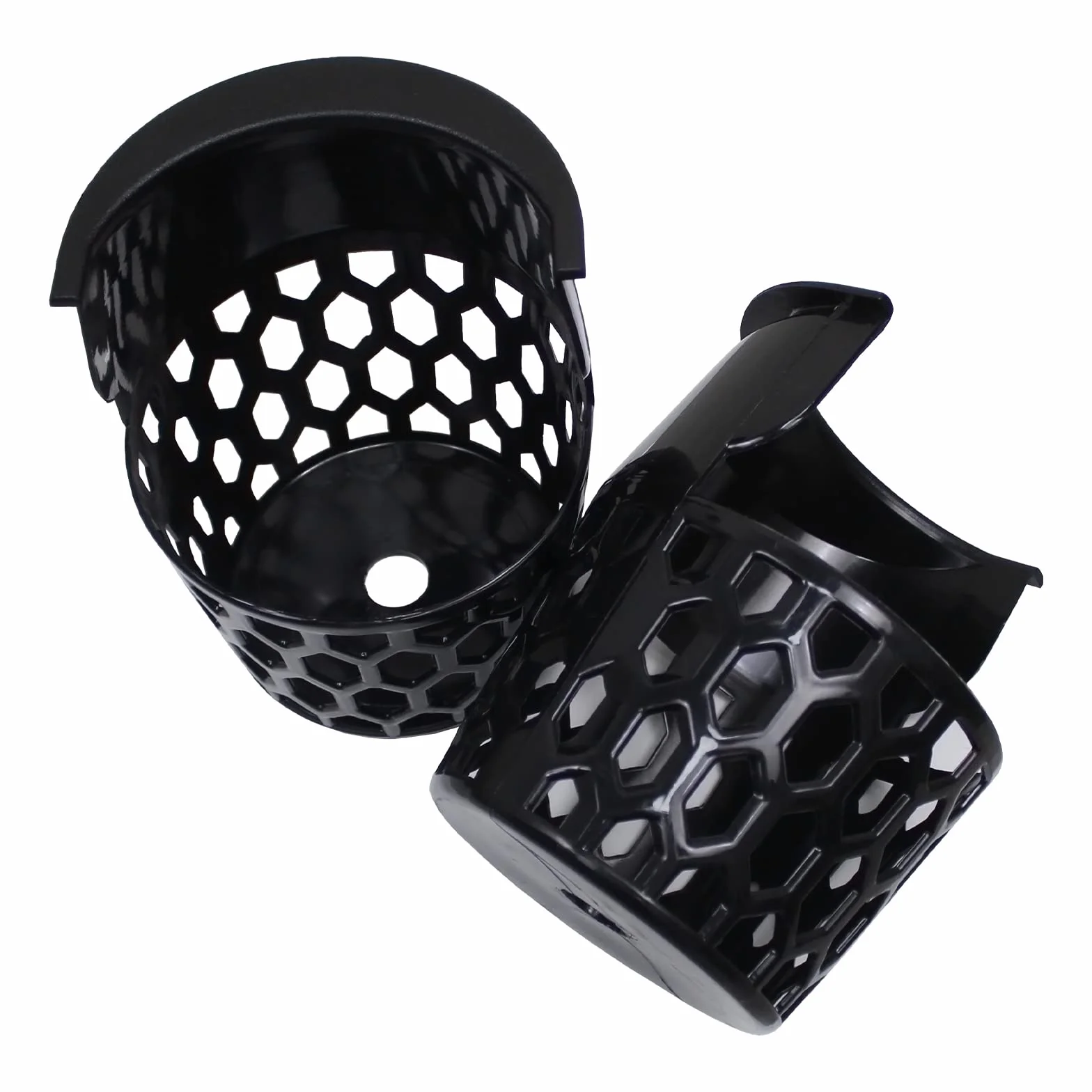 Pool Table Pockets Plastic Web Billiard Baskets Black Snooker Net Bag Fits Standard 7/8/9 Foot Table Set of 6