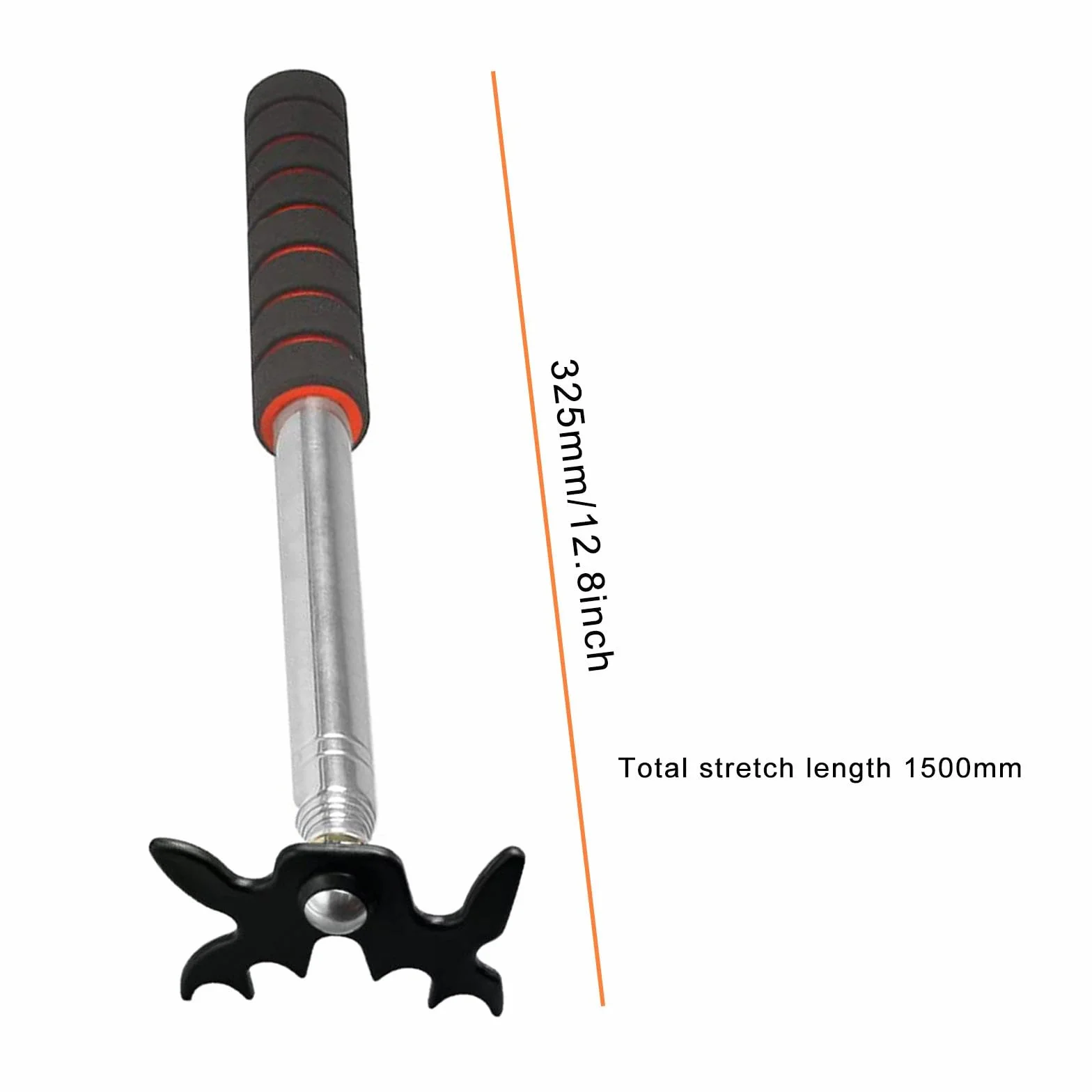 Rockible Puente para Taco de Billar, Reposa Tacos de Snooker, Longitud Ajustable, Portátil