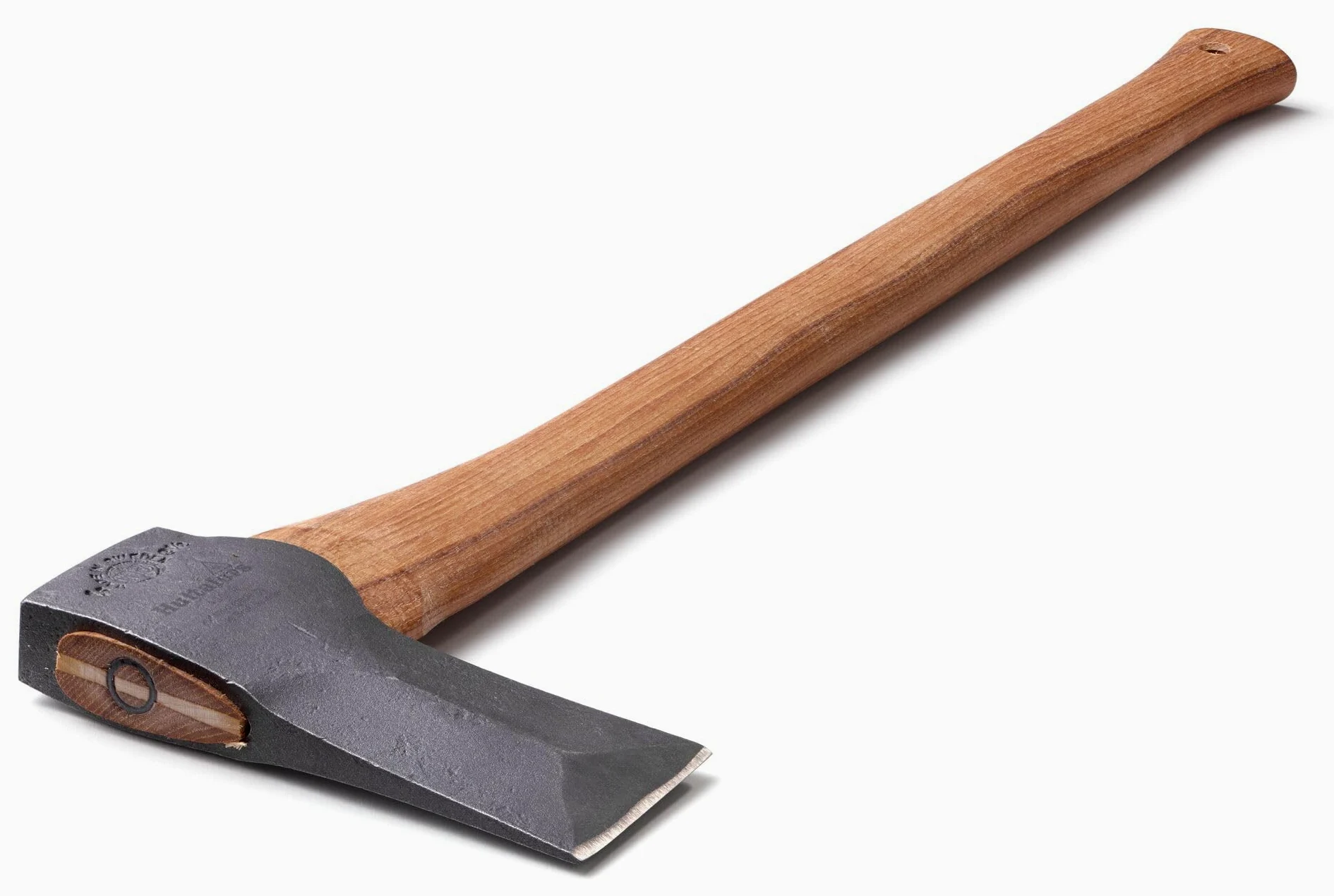 Hacha para leña forjada a Mano KLY RA 770 mm de Acero Sueco I Hultafors I Forjada en Suecia I 2100 g Hacha Premium con Mango de Madera de Nogal Americano I Se Puede reafilar I 840592