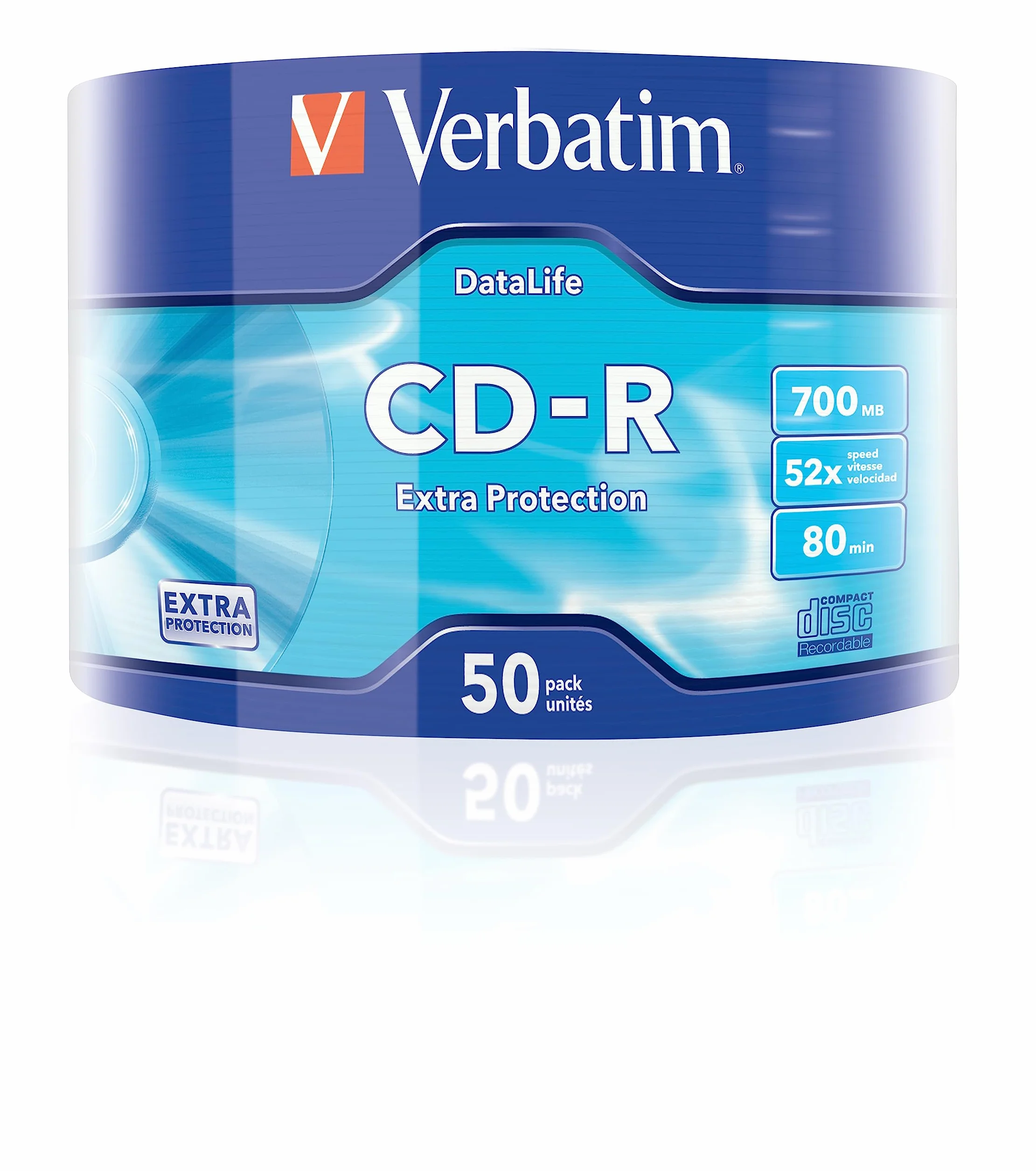 Verbatim CD-R Extra Protection 700 MB 50 Pack