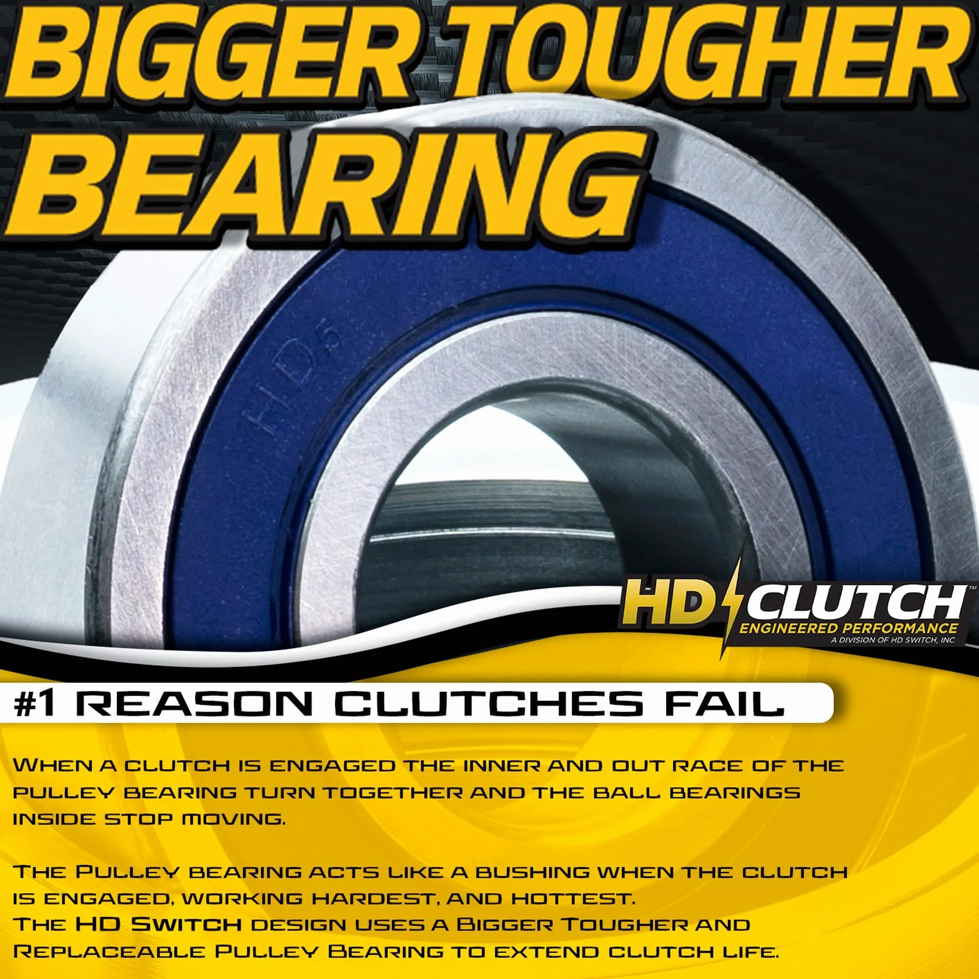 Hi-Torque 150ftlb (OEM 105) BIGBearing PTO - Actualización de embrague para John Deere AM141536 AM136787 X300 X300R X304 X305R X310 X320 X324 X340 X360 X500 X500 X55 20 x 5 cm. Cortacésped tractor 30
