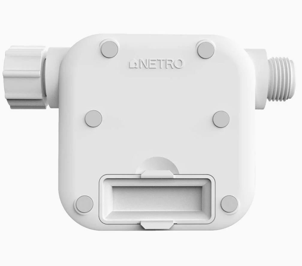 Netro Pixie - Temporizador Inteligente para Grifo de Manguera, conexión WiFi, energía Solar, detecta el Tiempo atmosférico
