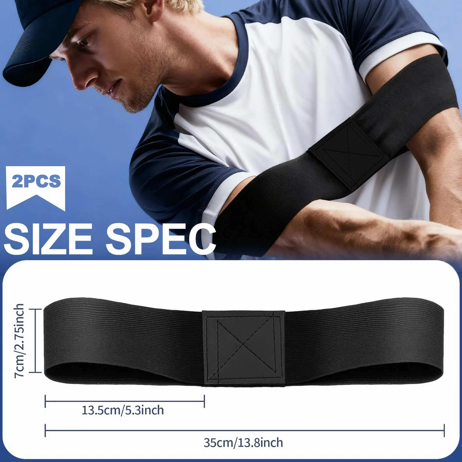 Bandas Brazo Entrenamiento Swing Golf, Corrector Postura, Bandas Elásticas para Swing de Golf, Adecuado Principiantes, Mejorar Postura Swing