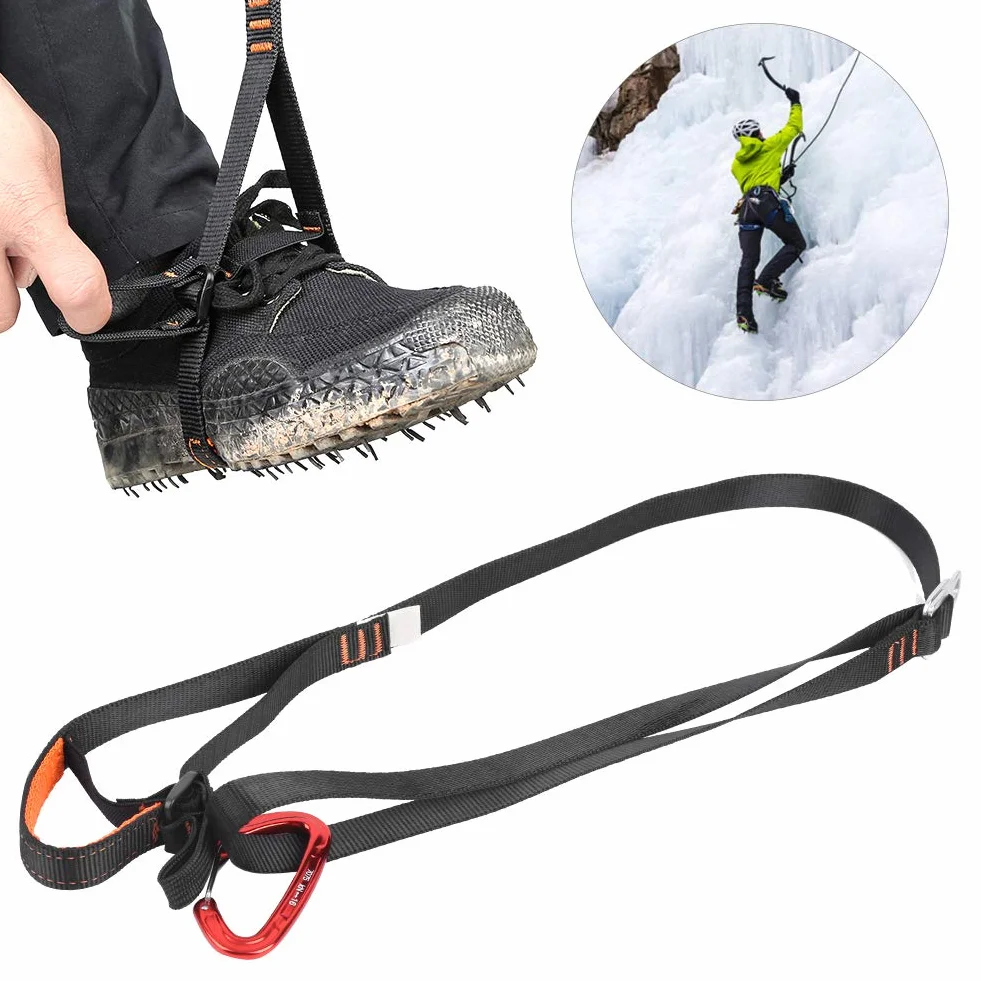 VGEBY Correa Ascendente para Escalada, Cinturón de Pedal Ajustable, Resistente a la Fricción, Elevador de Montañismo