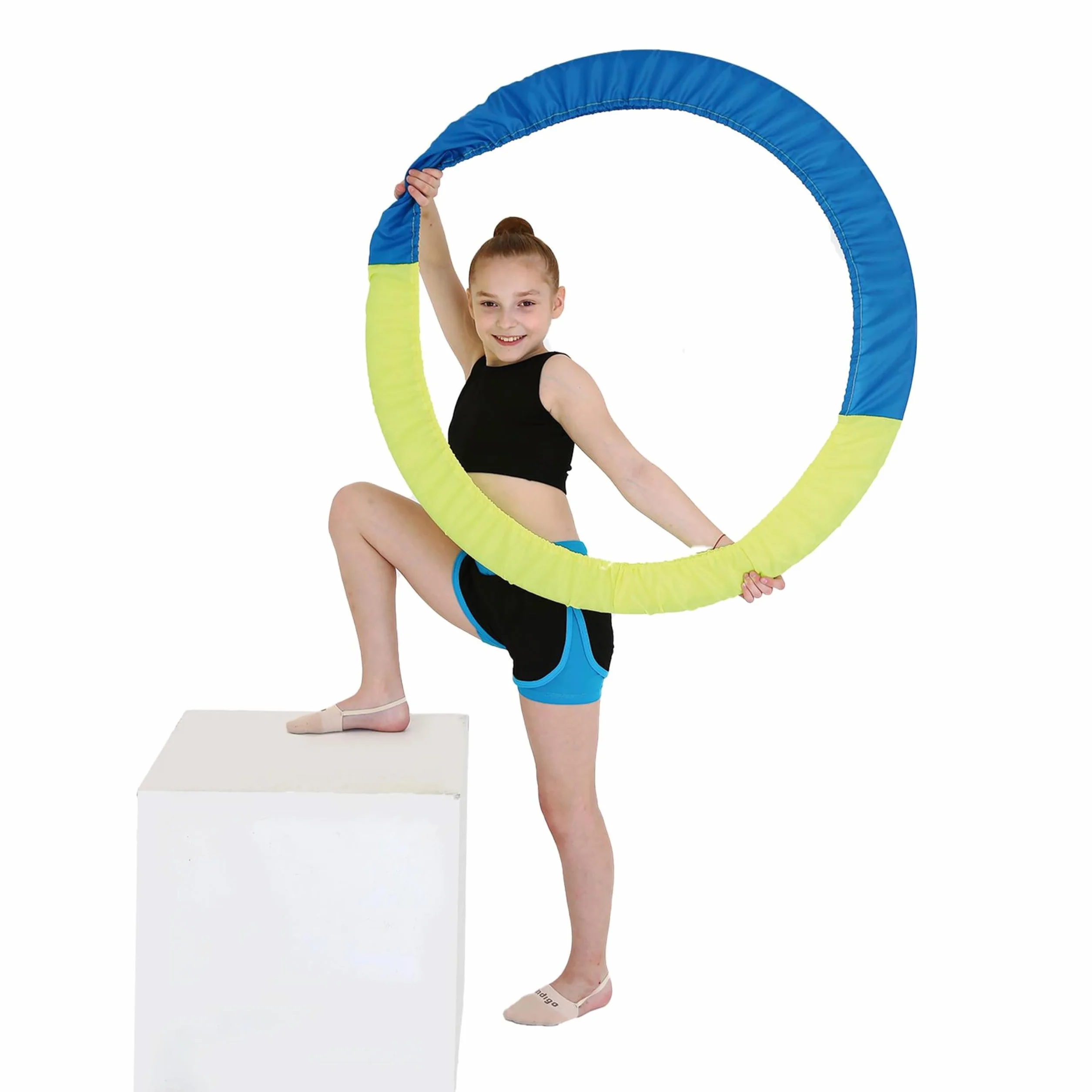 DRUNA Funda de Aro de Gimnasia Rítmica Indigo 60-90 cm Universal