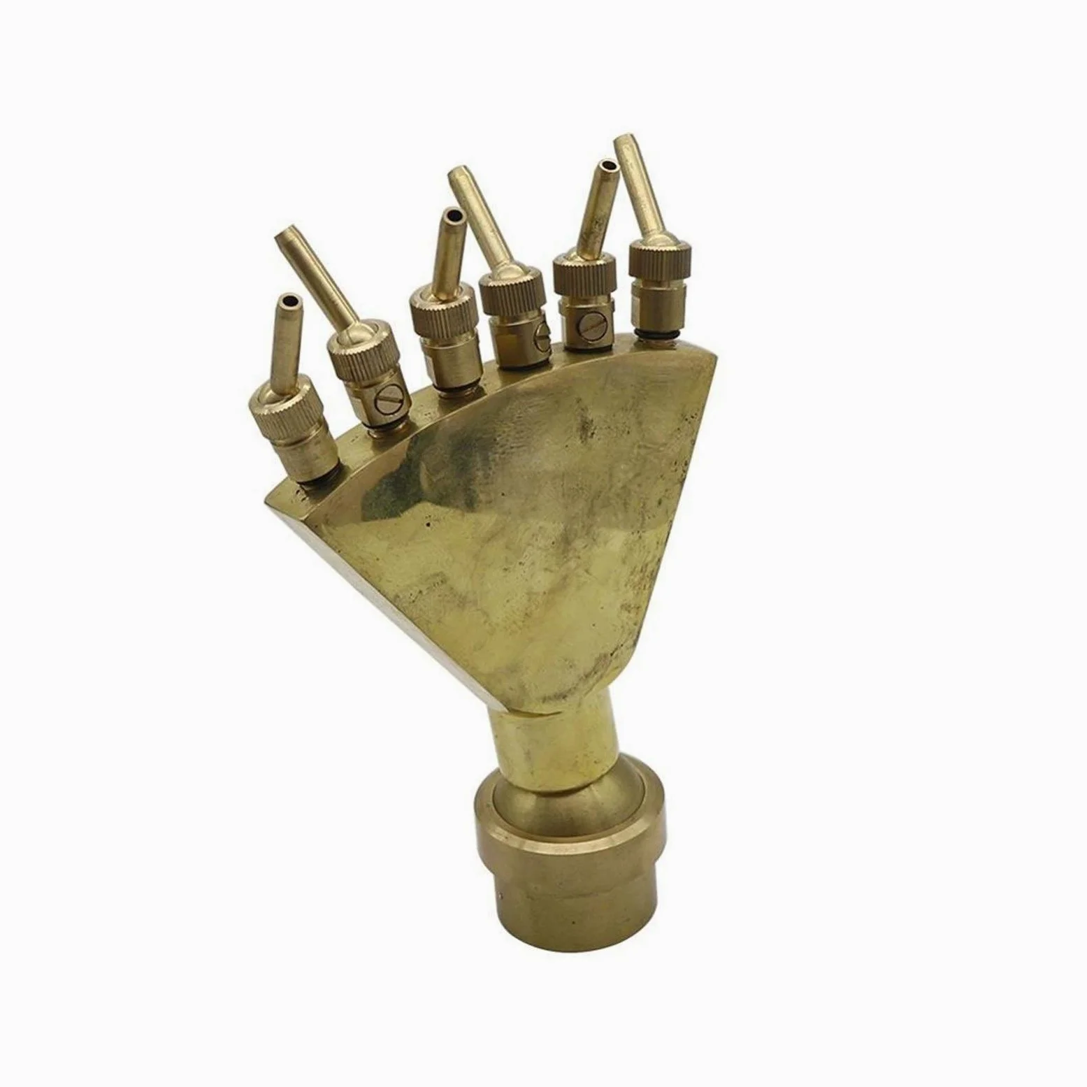 Boquilla de Fuente, aspersor de jardín, 1 aspersor difusor Ajustable en Forma de Cola de Fénix de 1,5 Pulgadas, aspersor for Fuente de Estanque de Paisaje de jardín