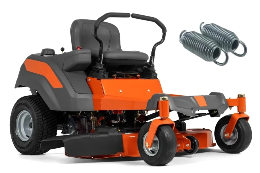 Muelle de eje de elevación de cubierta de tractor de césped 596482001,539118762 2 PK
