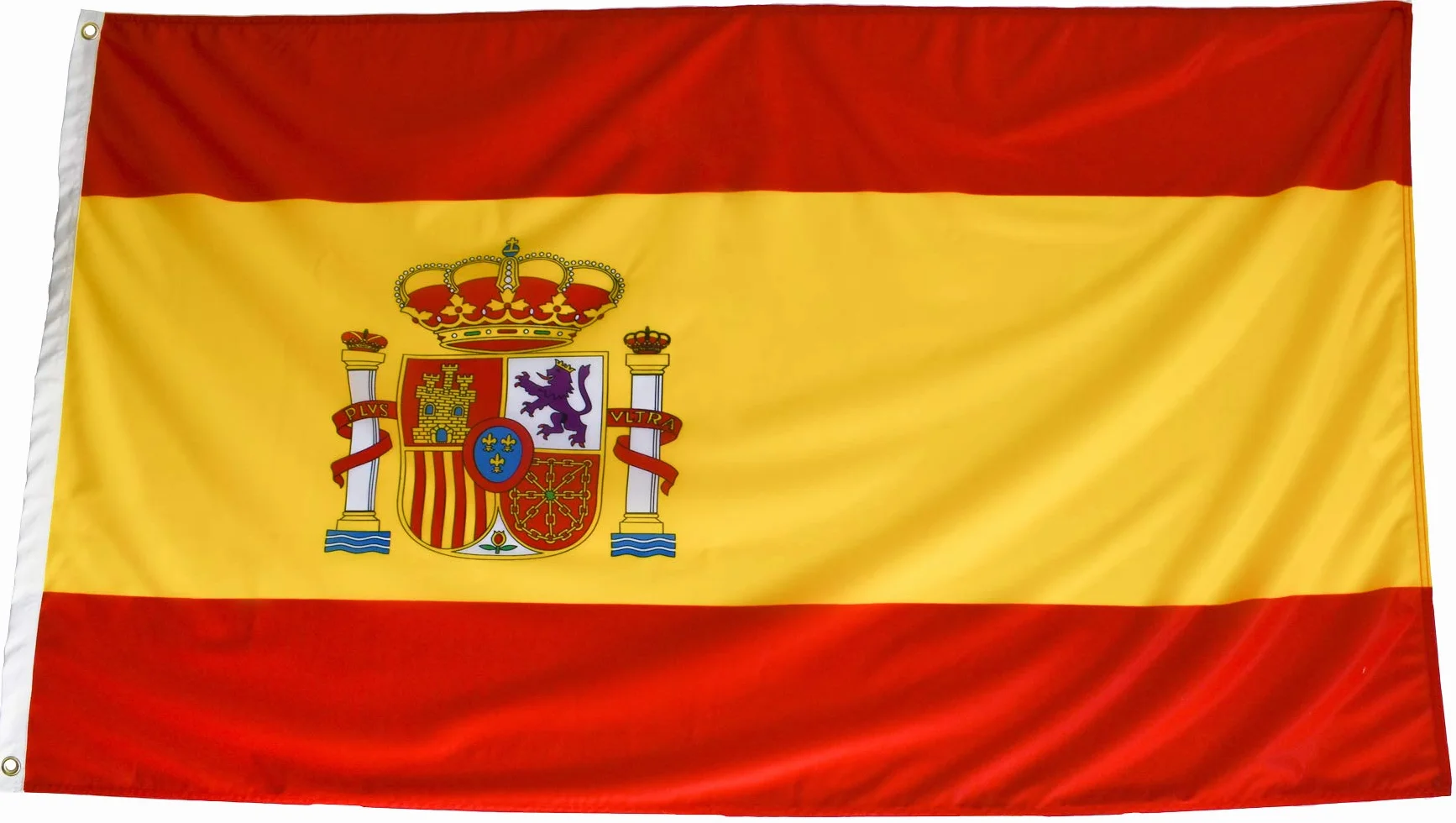 Bandera de España de Tela Fuerte (2pcs), Bandera Española Grande para Exterior 150x90 cm