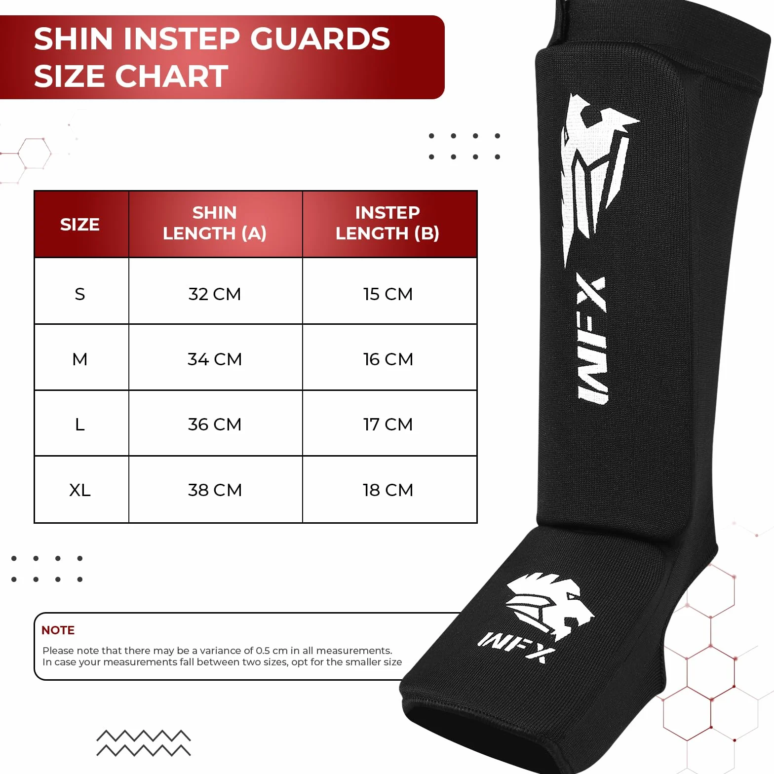 WFX Espinilleras para kickboxing protector de pies acolchado elástico entrenamiento MMA Muay Thai