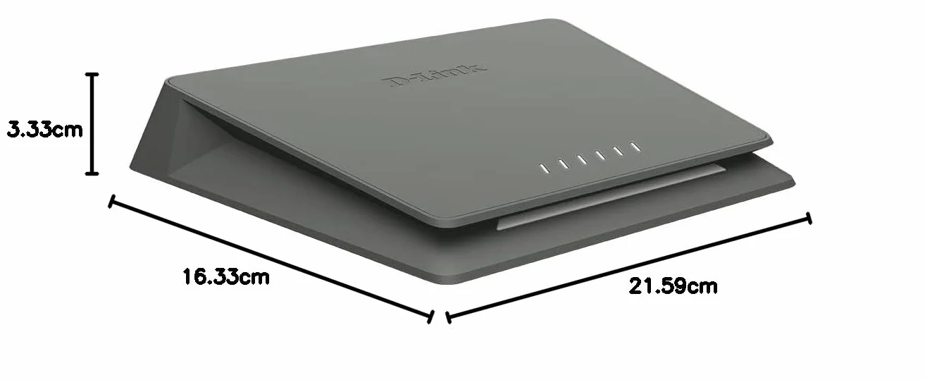 D-Link DMS-106XT Switch Multigigabit Gaming, 5x 2.5 Gigabit LAN, 1x 10 Gigabit LAN, sin gestión, IGMP Snooping