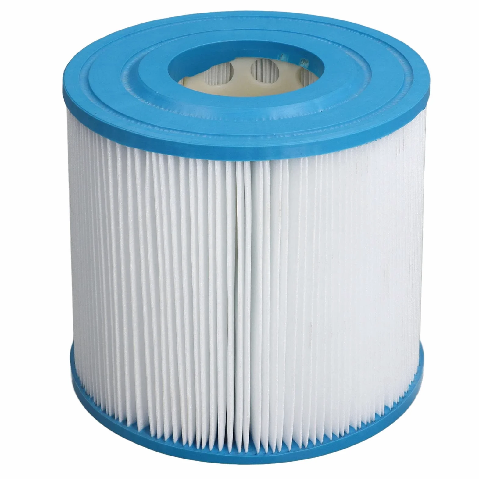 SUNGOOYUE Filtro de Repuesto para Filtro de Piscina, AF25 de Tela de Fibra de Poliéster PP, Diseño Plegado de Fuerte Absorción de Suciedad, Paquete de 4, 18,5 X 18 Cm para Piscinas, Spas, Estanques