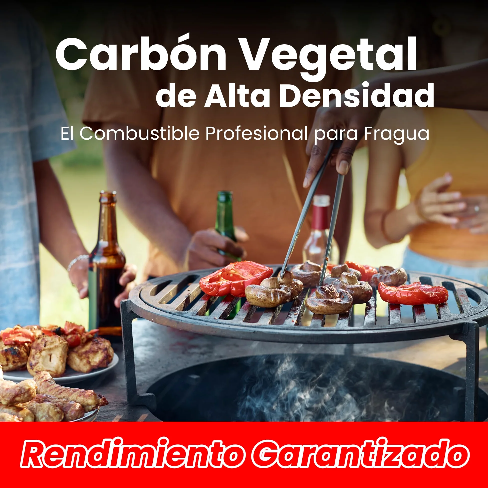 Palet Carbón Vegetal Encina 100 Natural Grueso Profesional 30 Sacos 20kg Hostelería Aroma Sabor Carnes Pescados Combustión Lenta Sin Humo Alta Temperatura Cocina Exterior Parrilla Gourmet