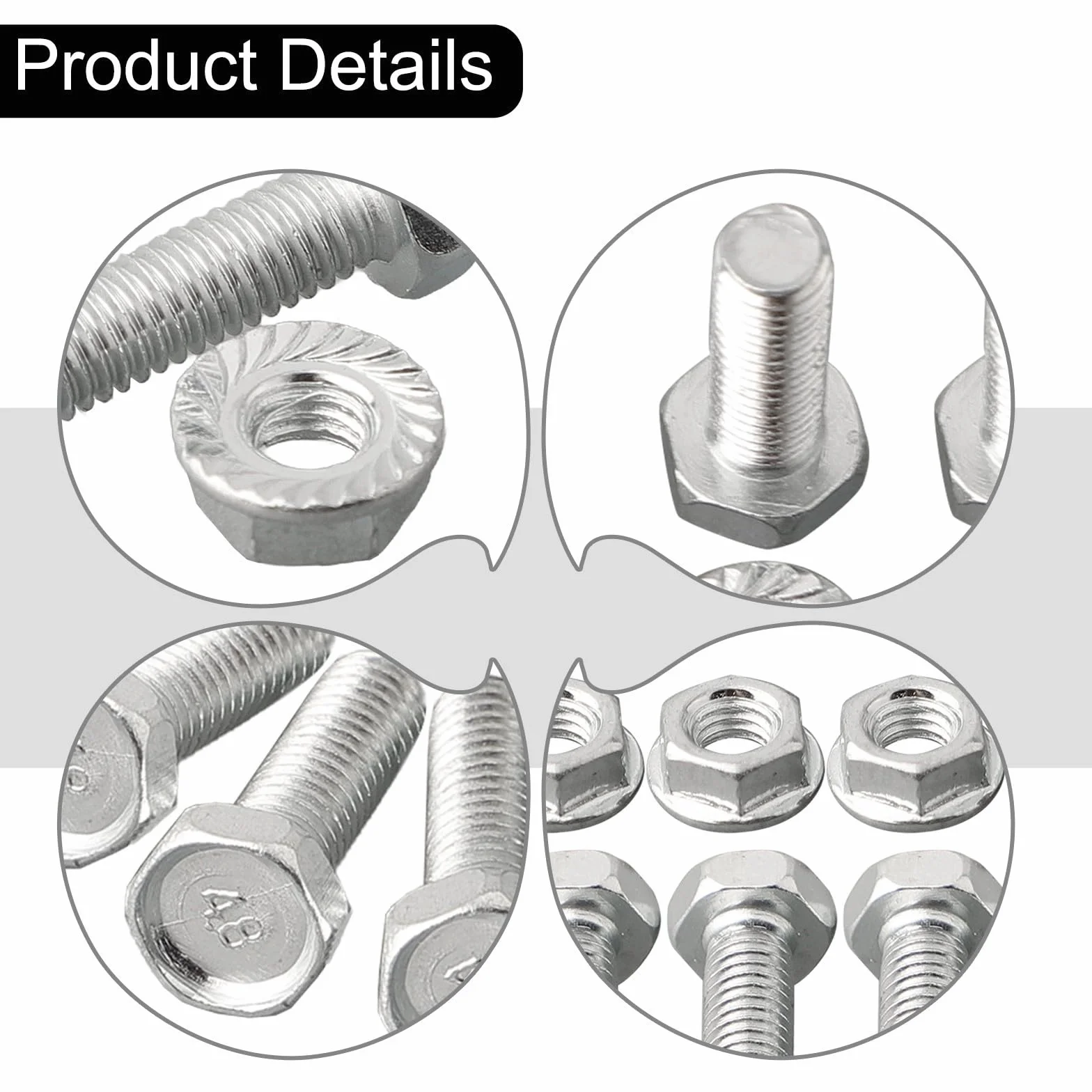 Juego de pernos y tuercas de repuesto 90119V45A00 para soplador de nieve Honda compatible con modelos HSS724A HSS928A HSS1332A