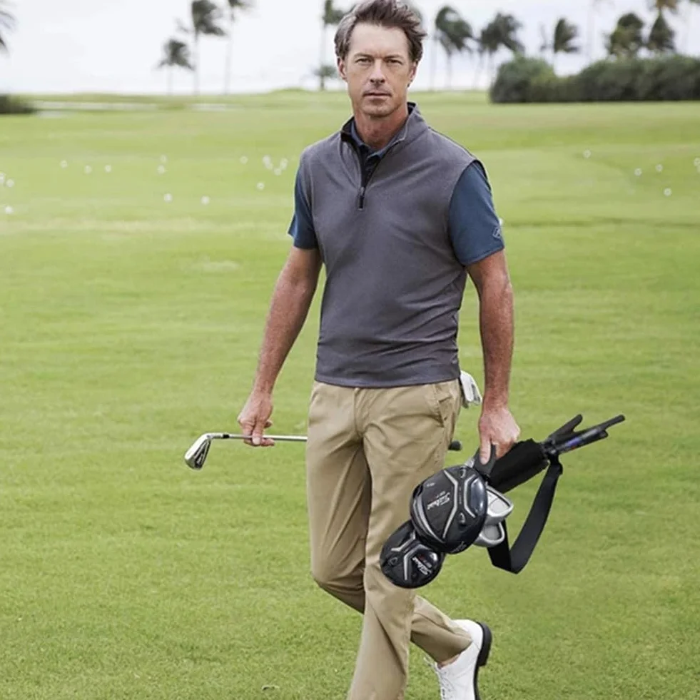 Bolsa de golf ligera de nailon para hombres y mujeres, bolsa de transporte duradera