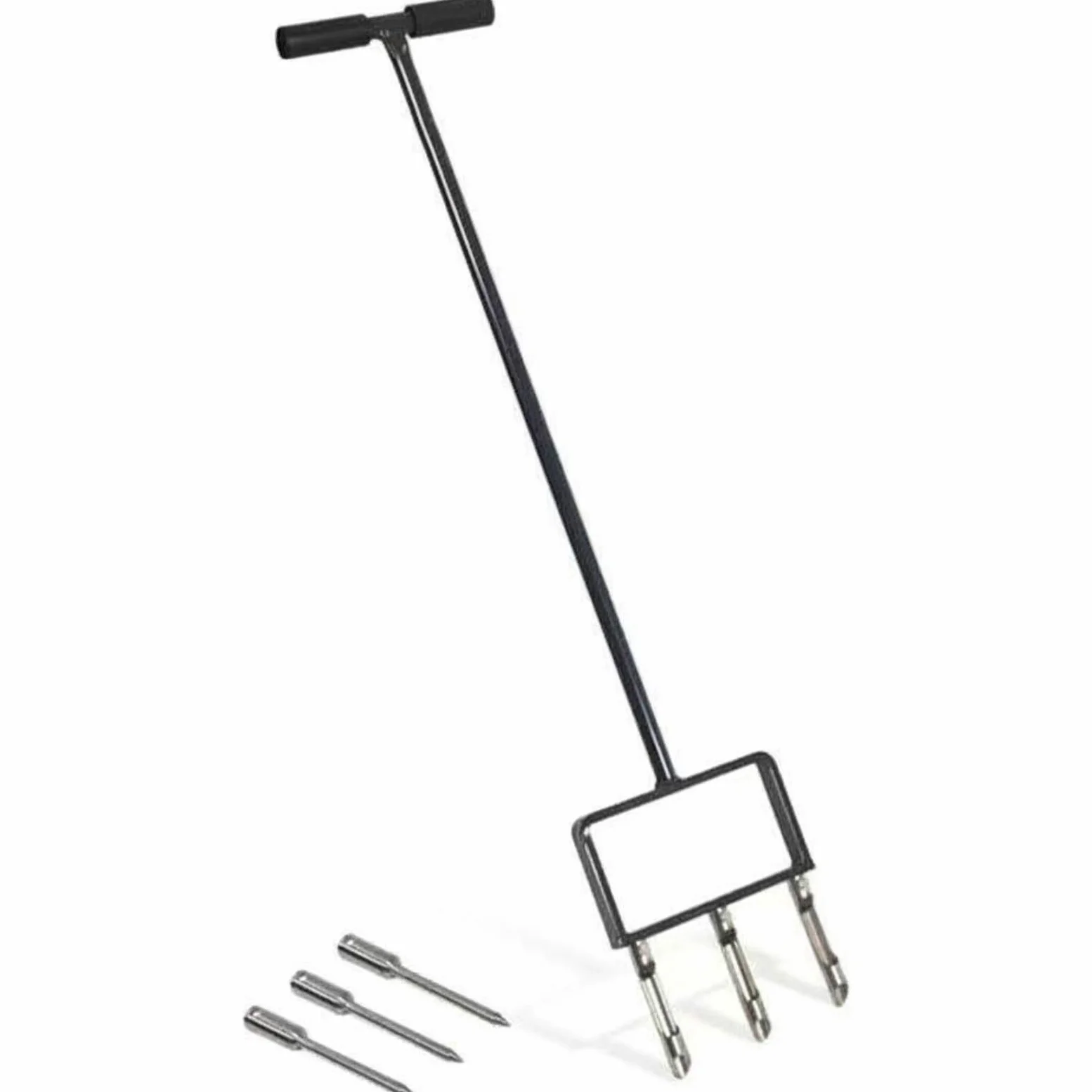 Qianly carificador de Césped Manual Portátil Trabajo para, Aireador De Césped Manual con Púas De Aguja