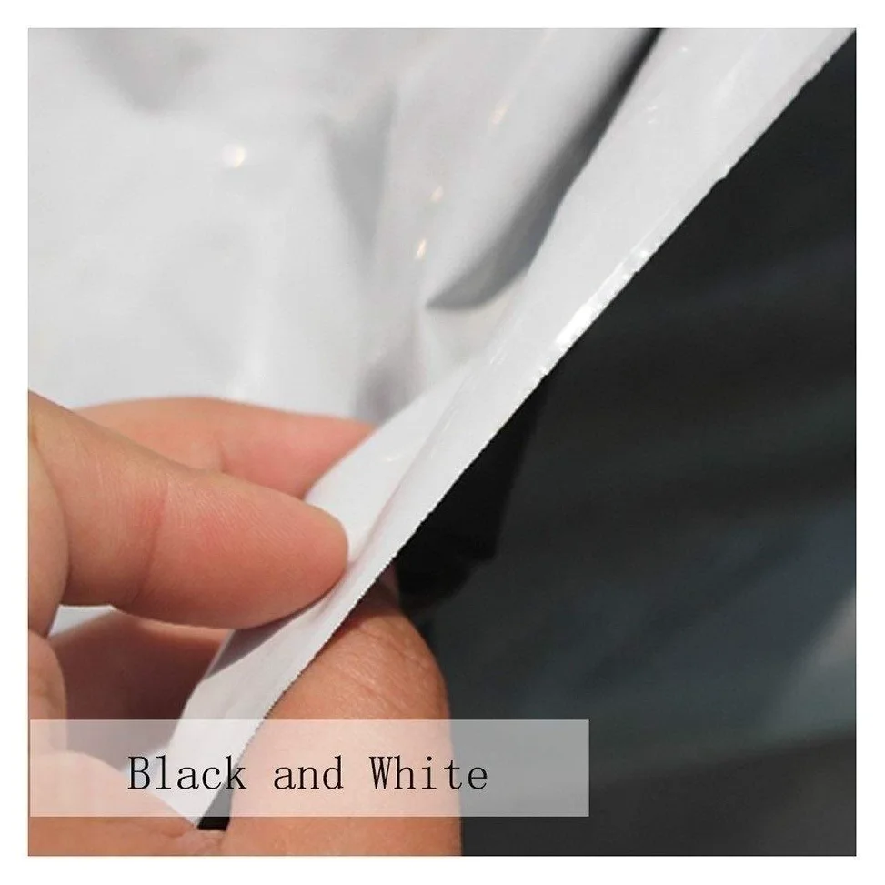 Revestimiento de estanque, Heavy Du 0,12 mm, PVC blanco y negro, película antipinchazos para agricultura y jardín, 60, perfecto para proteger infiltrados