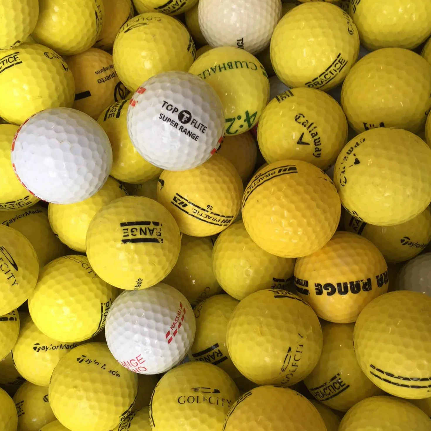 Pelotas de Golf usadas 100 Lakeballs Crossgolfball