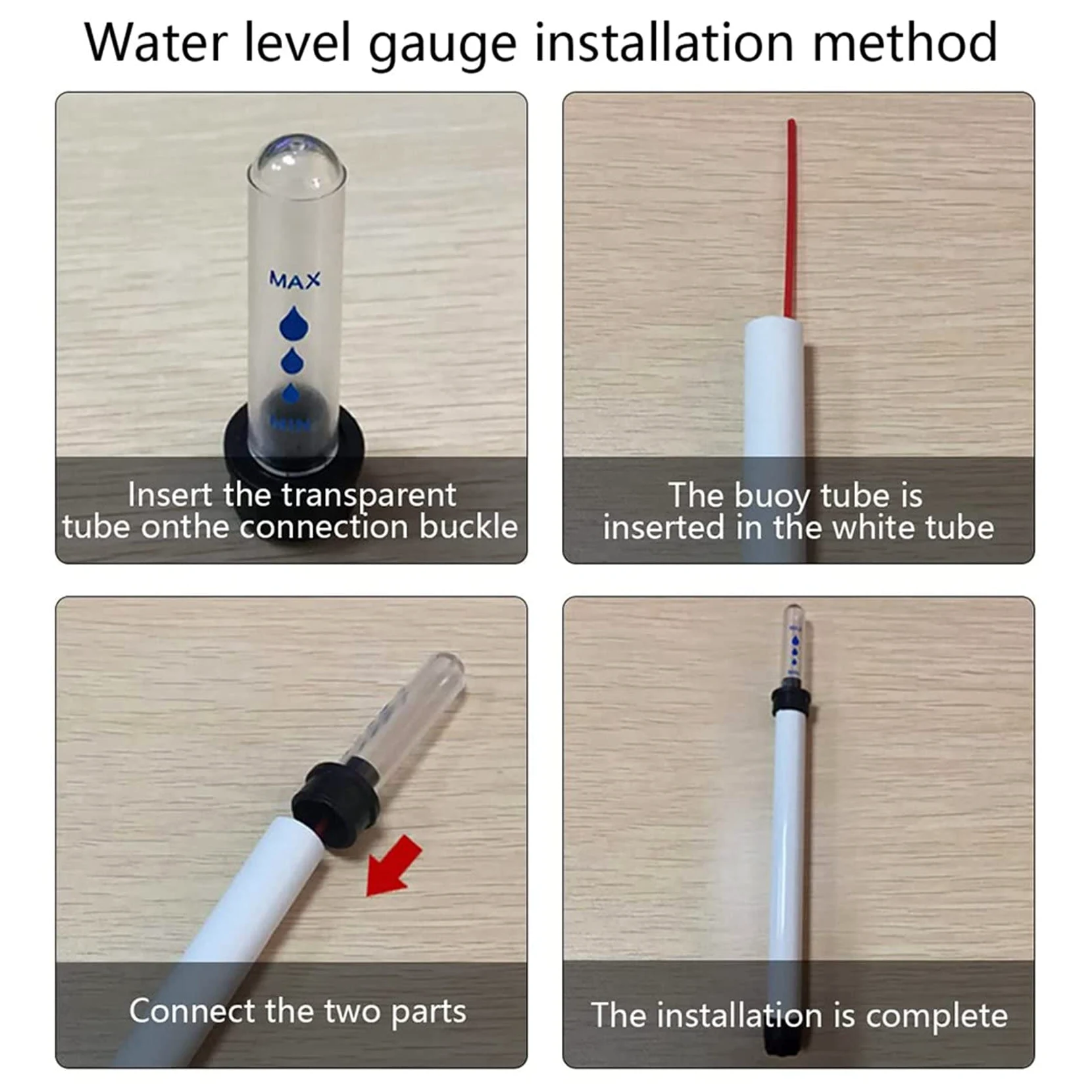 Paquete de 100 Medidores de Humedad del Suelo, Indicador de de Agua para Plantas de 20 Cm, Indicador de de Agua, Medidor de Humedad del Suelo, Sensor