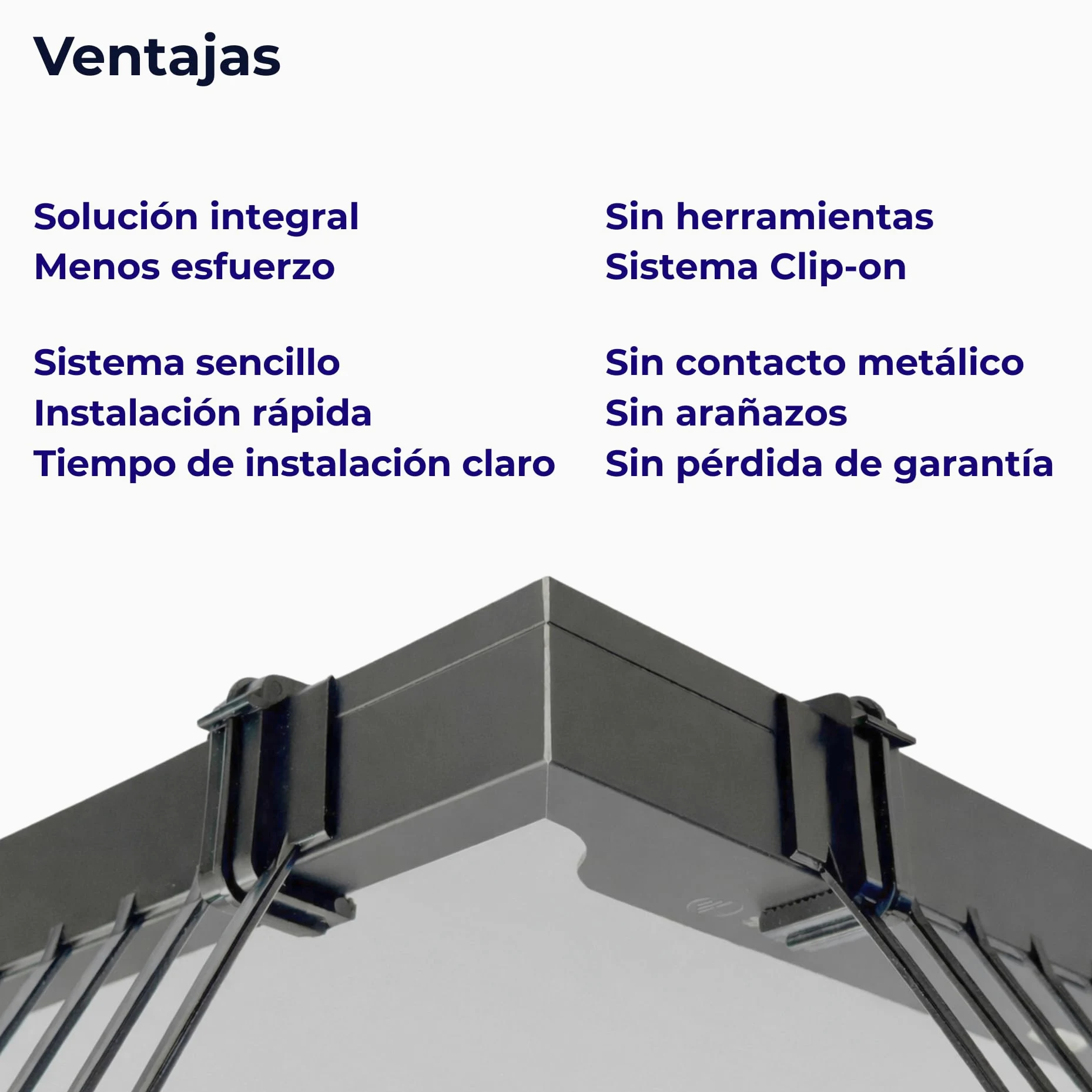 Repelente de Aves 40 m – C-Clip 30 mm – Extra Hoch 200 mm, Perimeter Segment Resistente a los Rayos UV para instalaciones solares