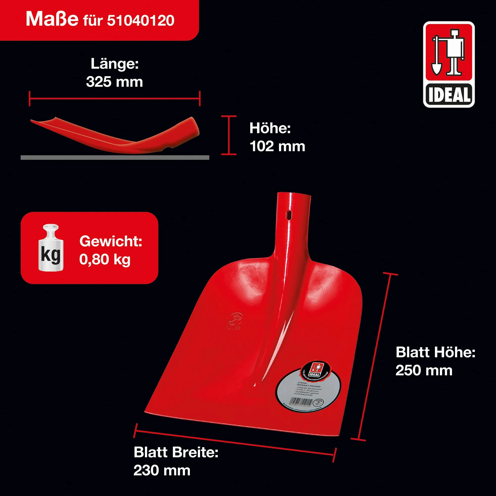 Ideal 602295 - Herramienta manual de jardinería