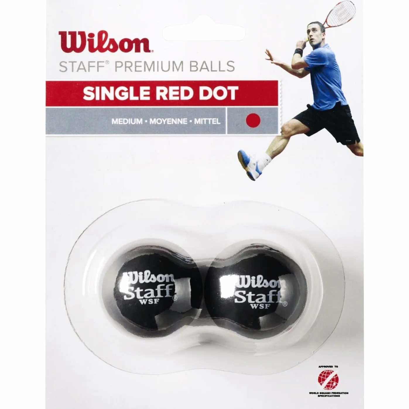 Wilson Staff Punto Amarillo Pelotas de Tenis Paquete de 2