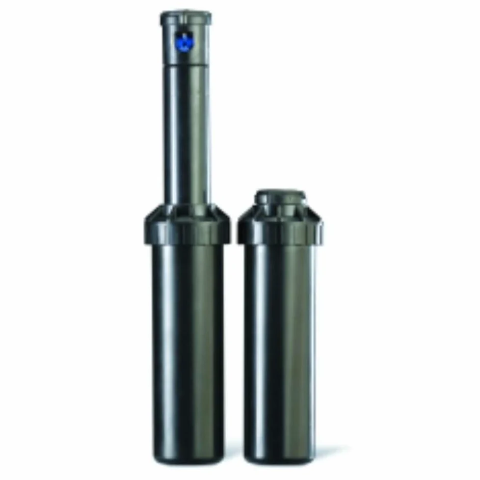 Rain Bird Aspersor emergente de 10 centímetros de turbina Modelo 3504 PC Sam con tobera, Radio 40-360°, Alcance de 4,6 a 10,7 Metros, Color Negro, 3 x 3 x 16,8 centímetros (Referencia: Y34500)