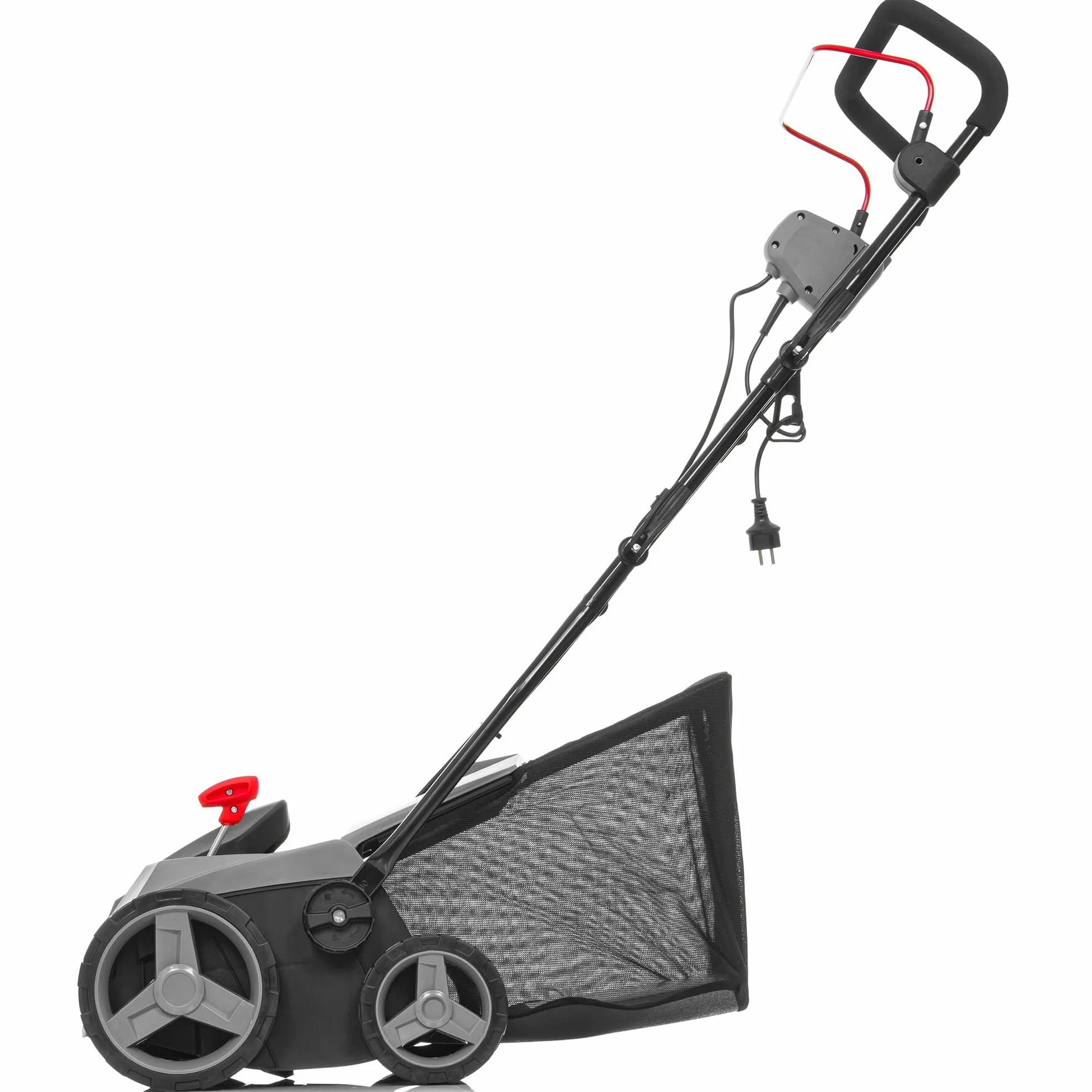 LEHMANN Teasel - Escarificador eléctrico con ancho de trabajo 38 cm, 2 W, 1800 W, ajustable en 5 niveles de -12 biz + 6 mm