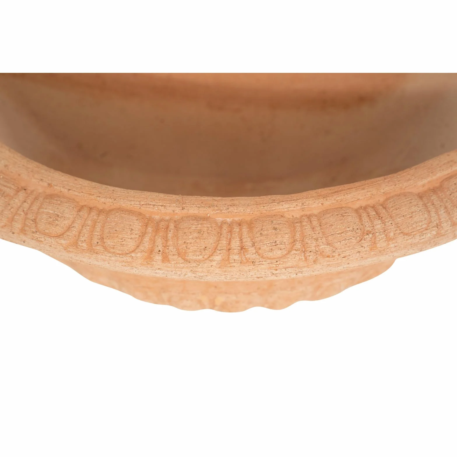 Biscottini Bañera para fuente de jardín de terracota Fuente de pared de exterior Made in Italy lavabo decoración pared