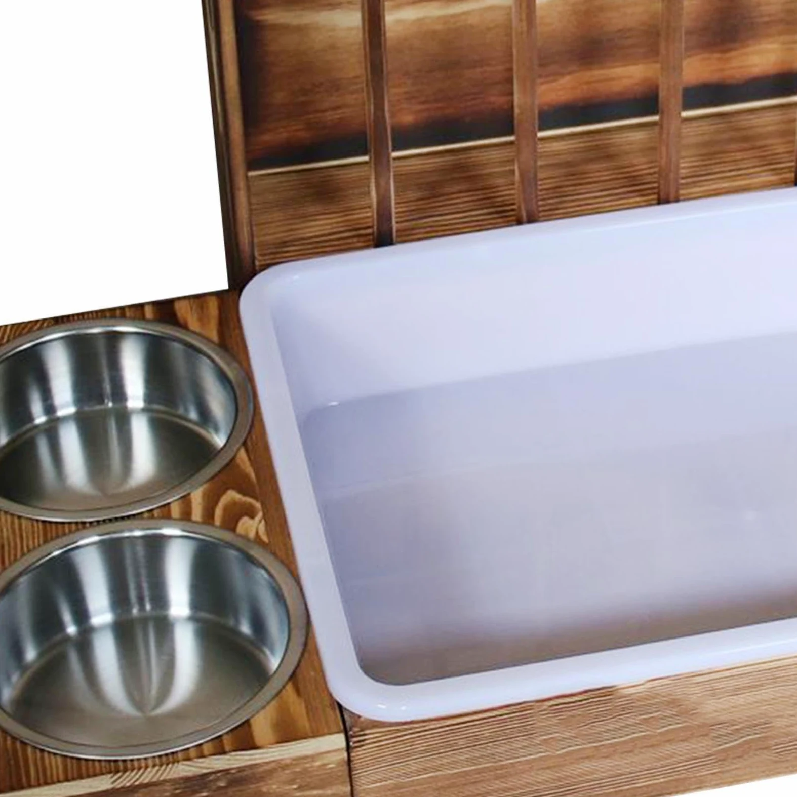 Comedero para Conejos con 2 Y Bandeja de Arena, Jaula para Chinchillas