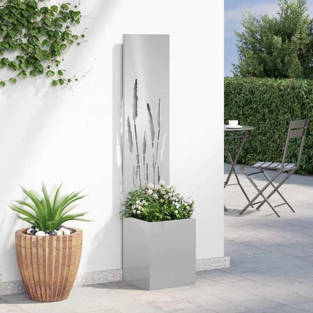 Genérico Pantalla de Privacidad para Jardín Calado Plata 32 x 140 cm,Casa y jardín,Decoración,Obras de Arte,Carteles, copias y Arte visual-876396