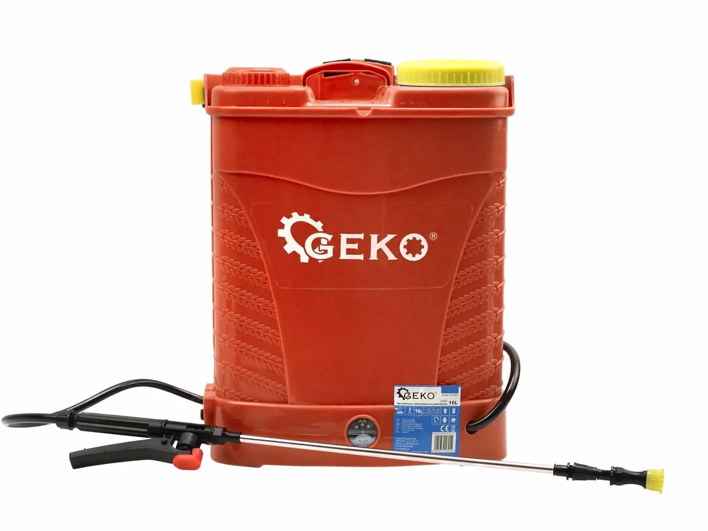 BSD Pulverizador eléctrico de mochila 16L - Batería, ligero y ergonómico para uso agrícola y jardinería, ideal para protección y mantenimiento de cultivos.
