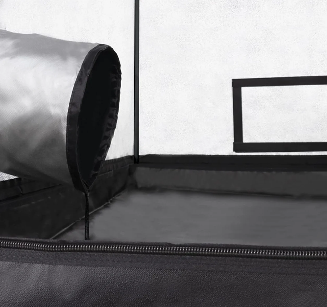 TRAFIKA Armario Cultivo Interior 120x120x200cm / Grow Tent/Grow Box/Armario Cultivo Indoor/Armario Grow Hidropónico/Reflectividad Mylar Premium 97%