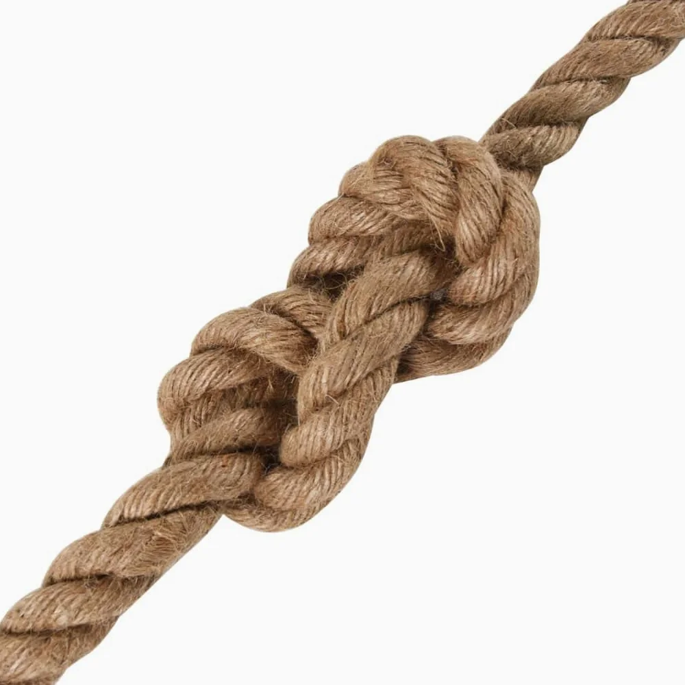 PURADAY 5 m Longitud Cuerda de Yute y 40 mm Grosor Yute Natural Rollo Cuerda Cordel de Jardin Cordón de la Planta Atar Tomates Cuerda para Plantas de Jardin Cuerda Gruesa Cuerda Yute Gruesa