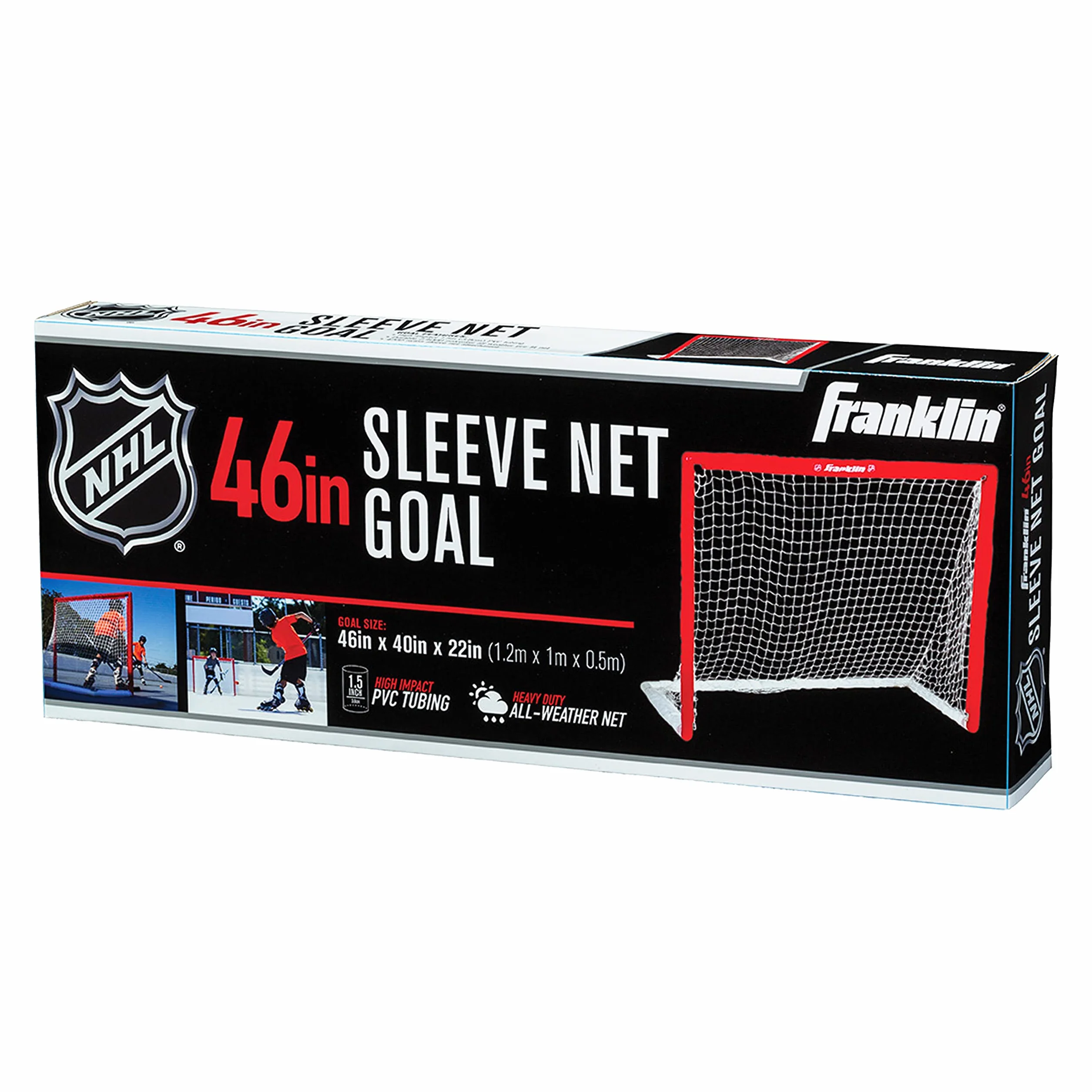 Franklin Sports NHL bramka hokejowa dla dzieci 117 cm PVC przenośna